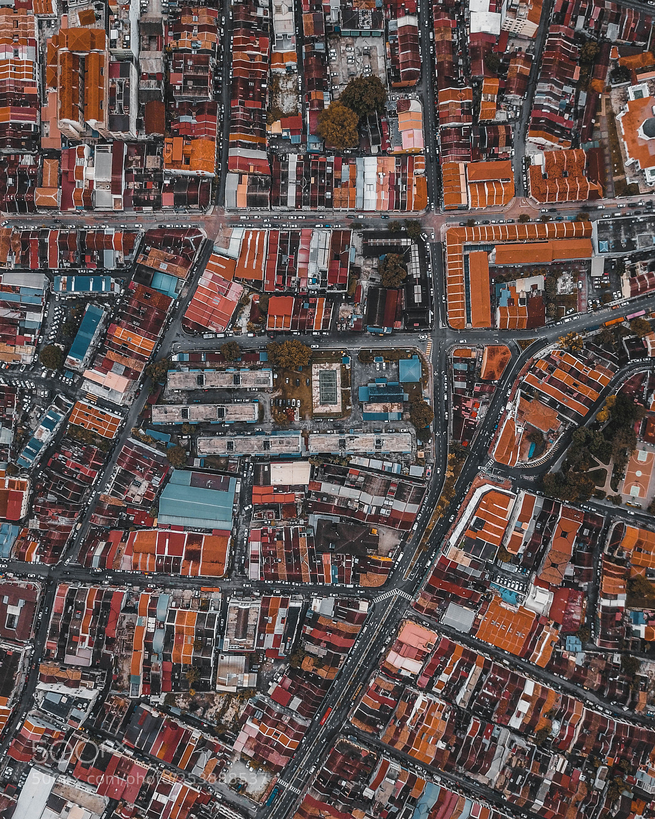 DJI FC220 sample photo. Plan view of georgetown photography
