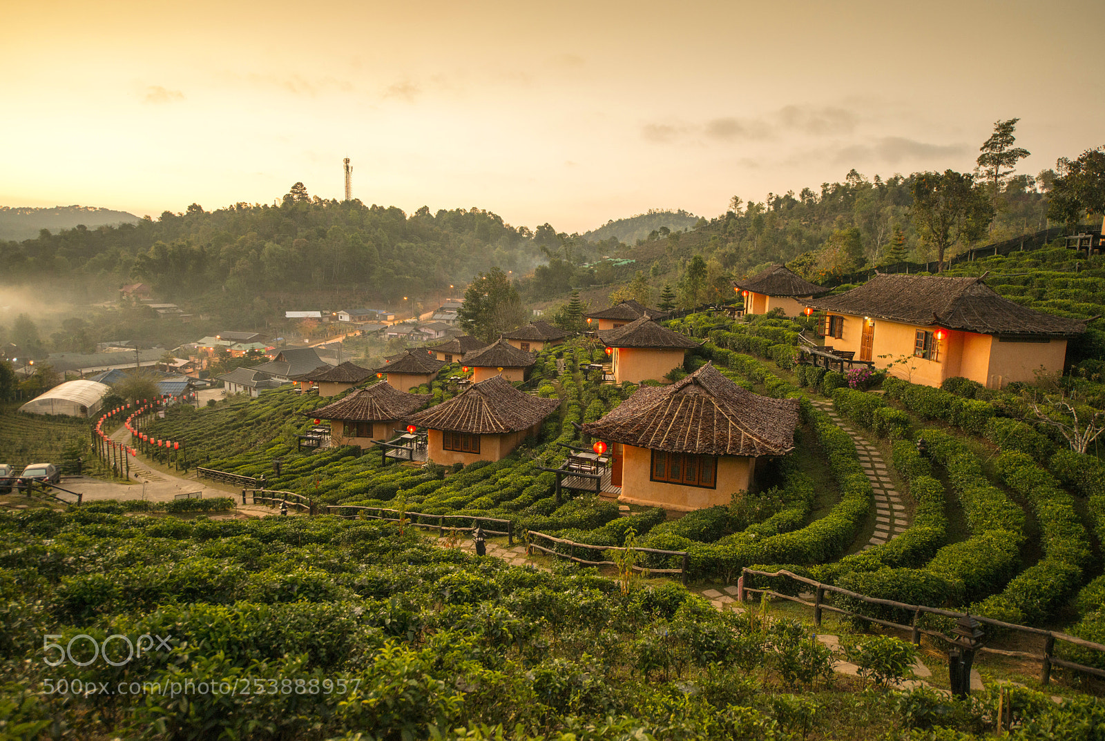 Nikon D800E sample photo. Rak thai village (thailand) photography