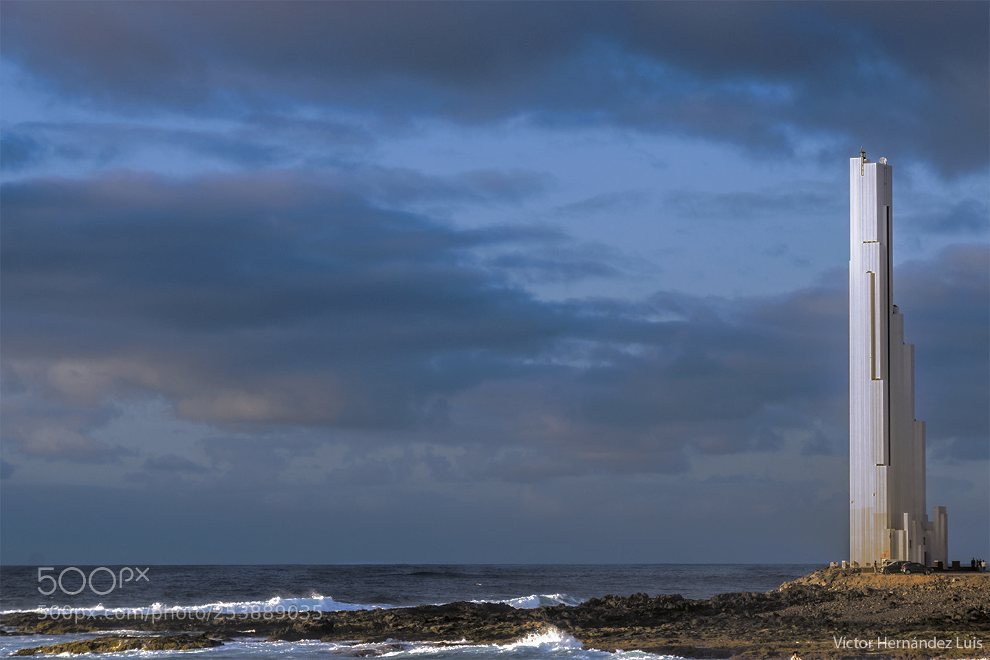 Nikon D3300 sample photo. Faro punta del hidalgo photography