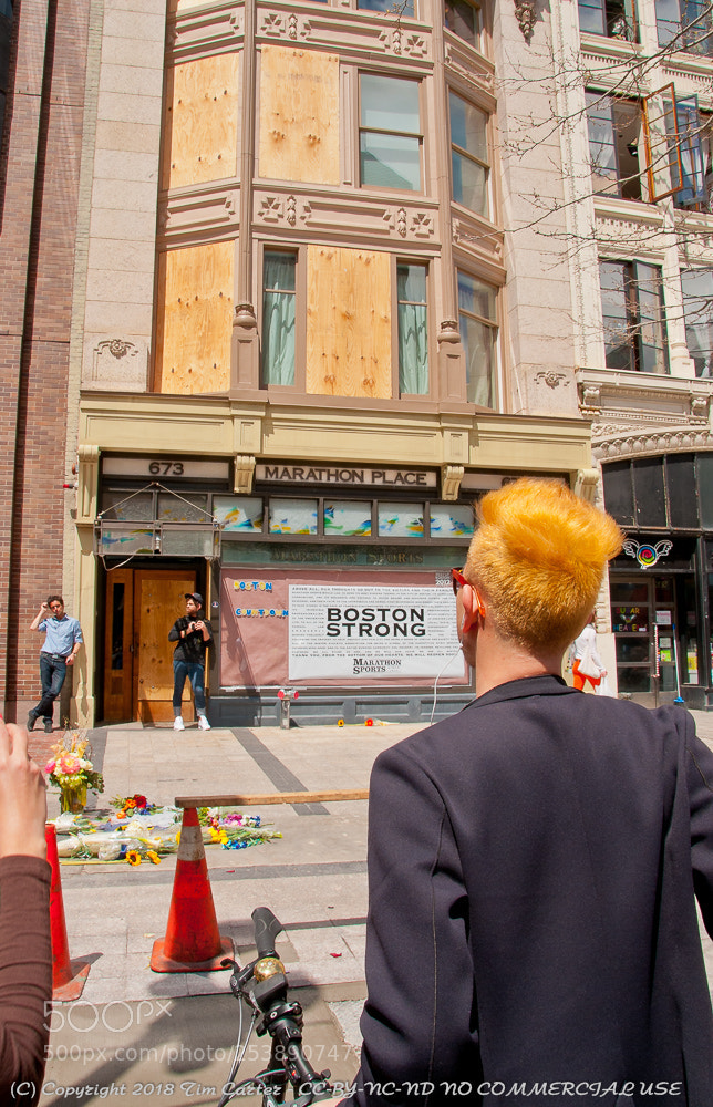 Nikon D300S sample photo. Boston marathon bombing photography