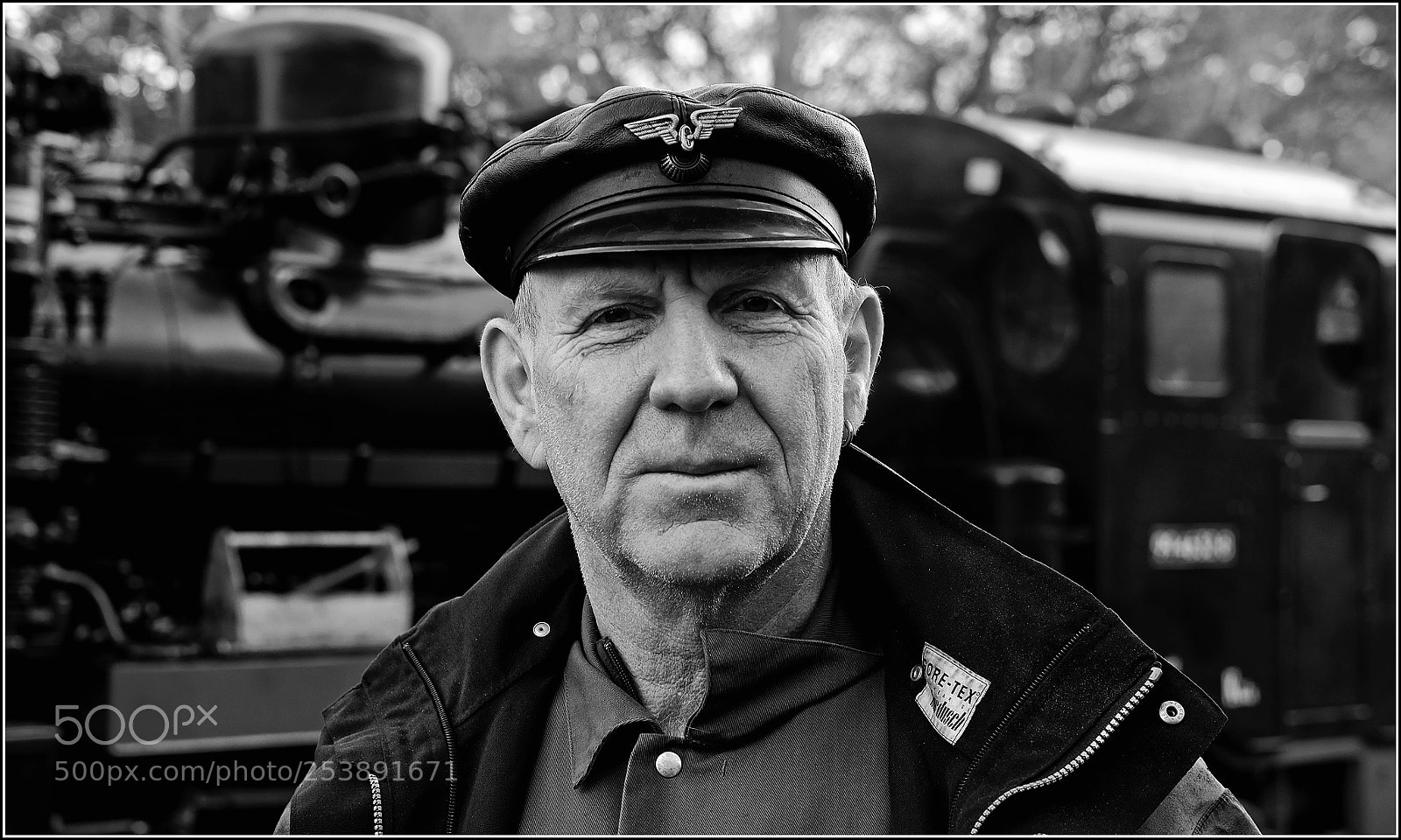 Fujifilm X-T1 sample photo. Steam locomotive engine driver photography