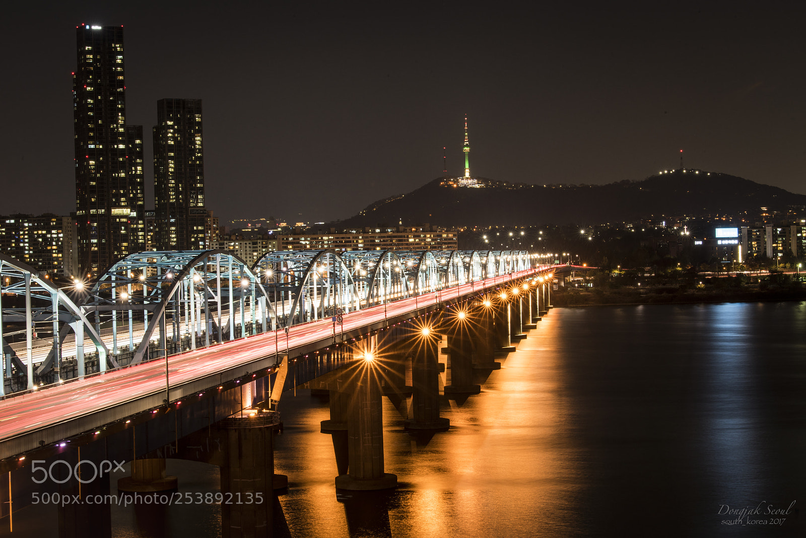 Nikon D810 sample photo. Dongjak bridge photography