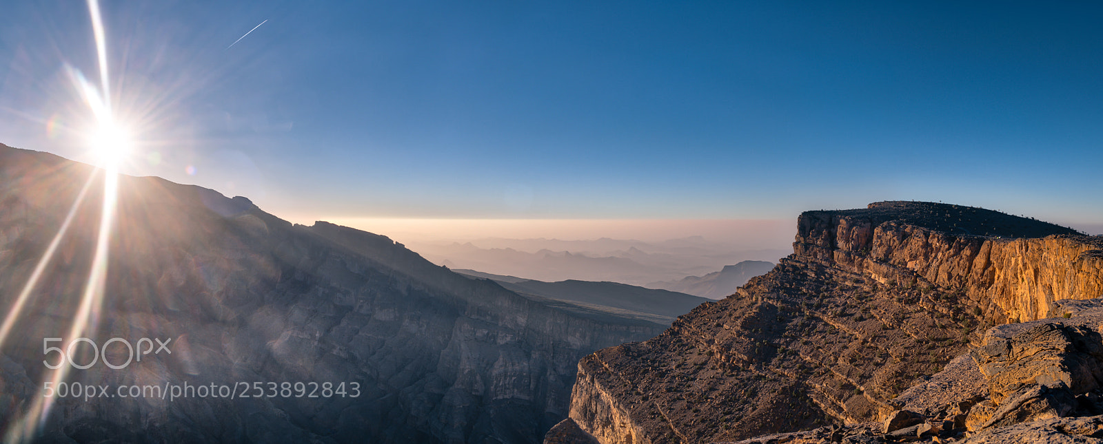 Nikon D850 sample photo. Jebel shams mountain sunrise photography