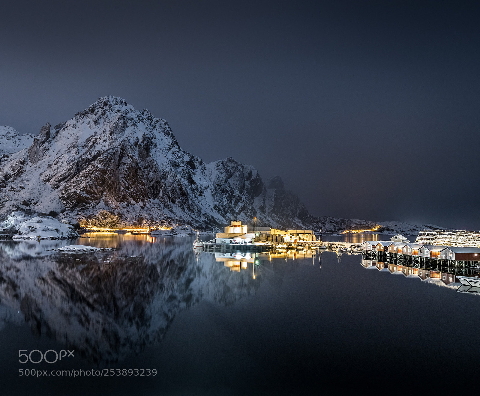 Canon EOS 6D Mark II sample photo. Midnight in lofoten photography