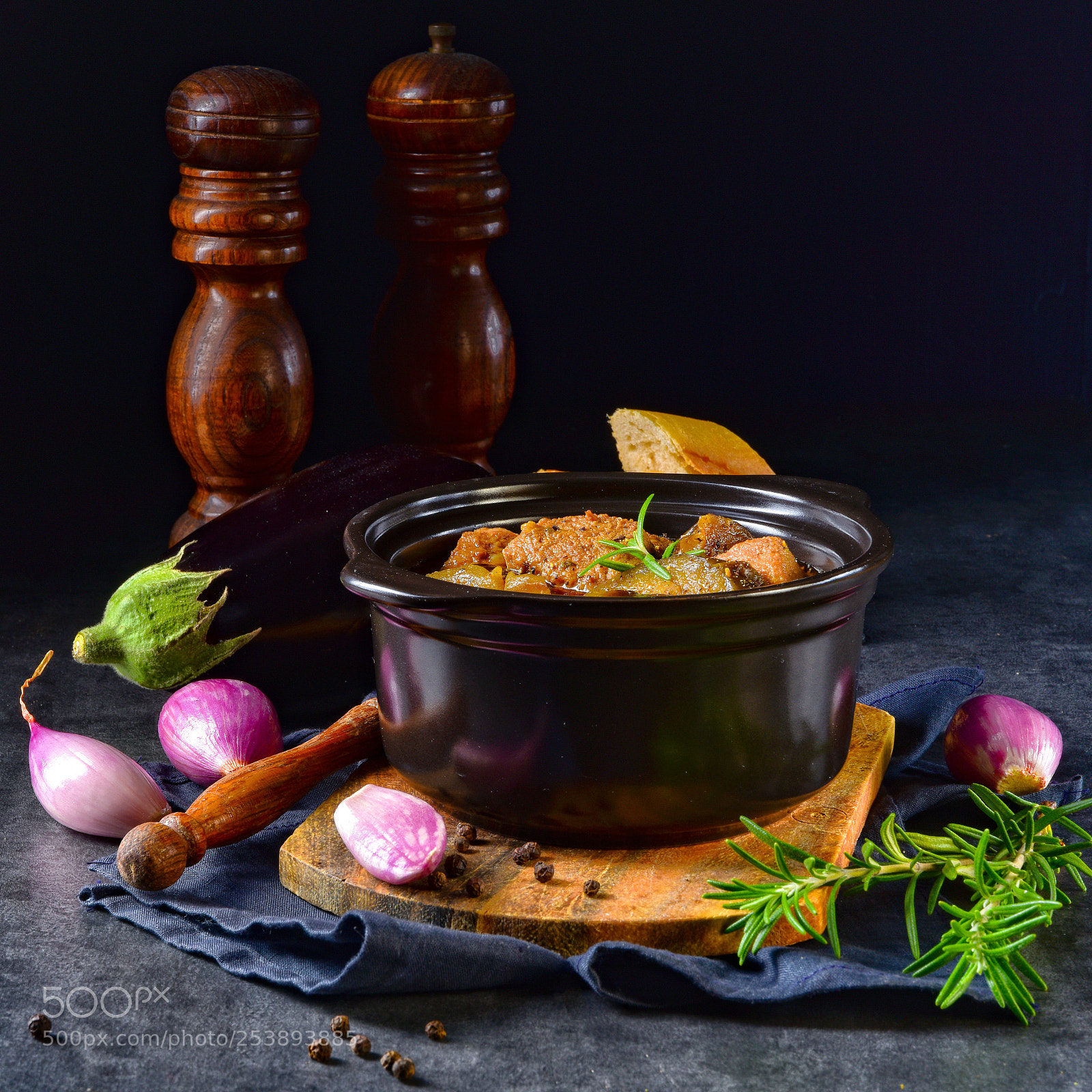 Nikon D810 sample photo. Eggplant casserole - melitzanes photography