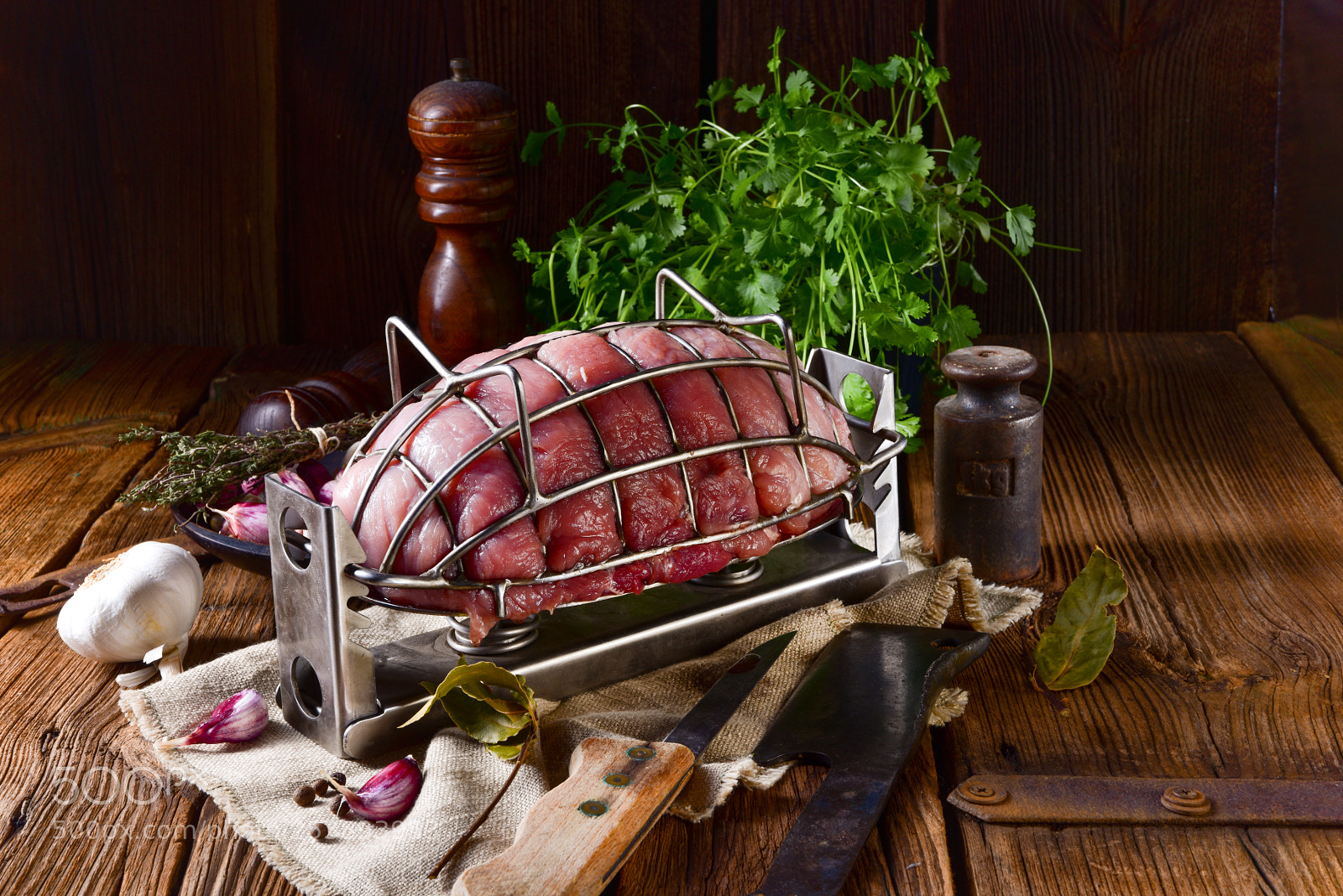 Nikon D810 sample photo. Pressure ham cooker with photography