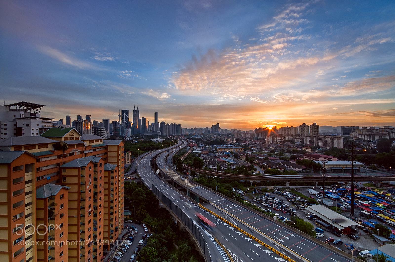 Nikon D90 sample photo. View from on top photography