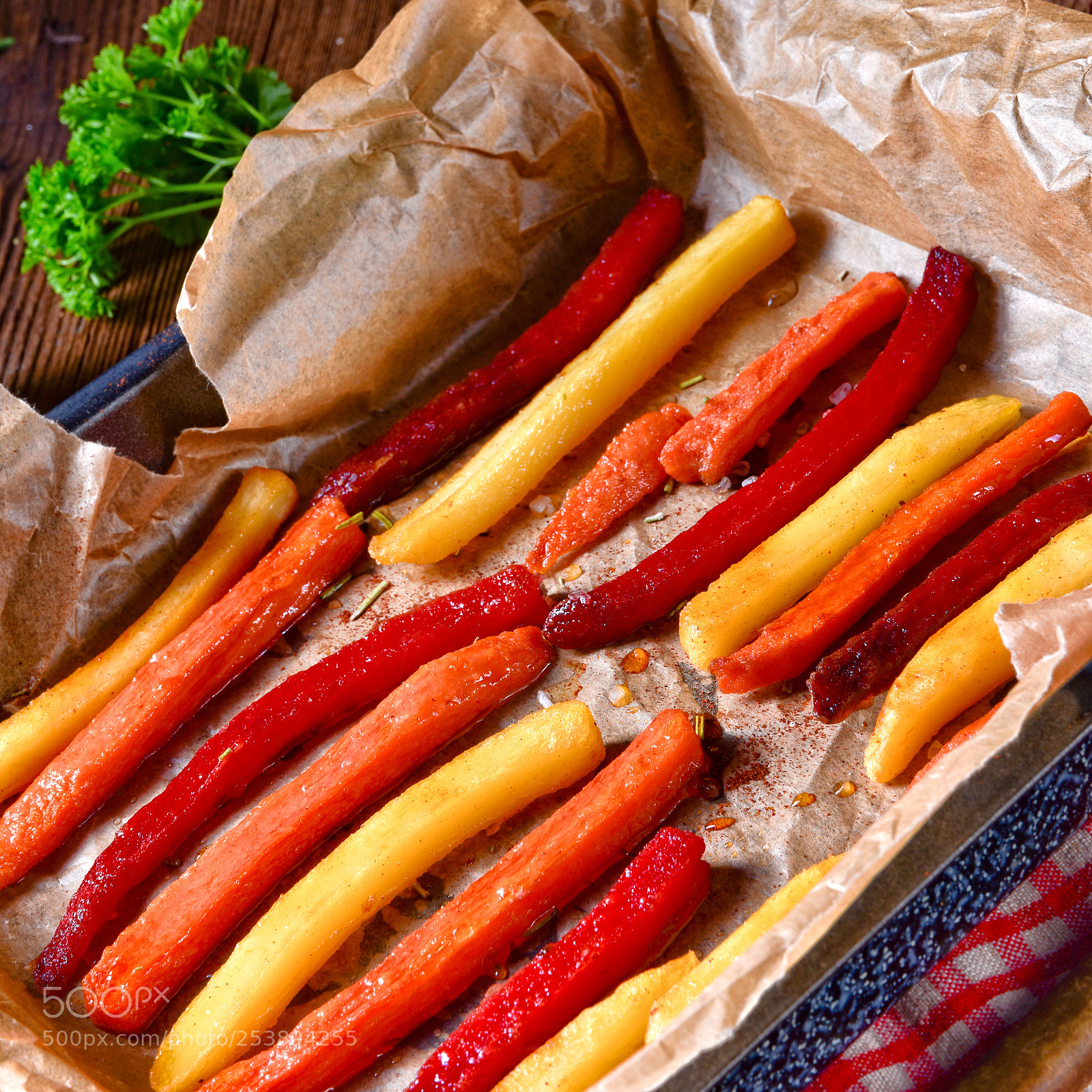 Nikon D810 sample photo. Colorful vegetable fries from photography