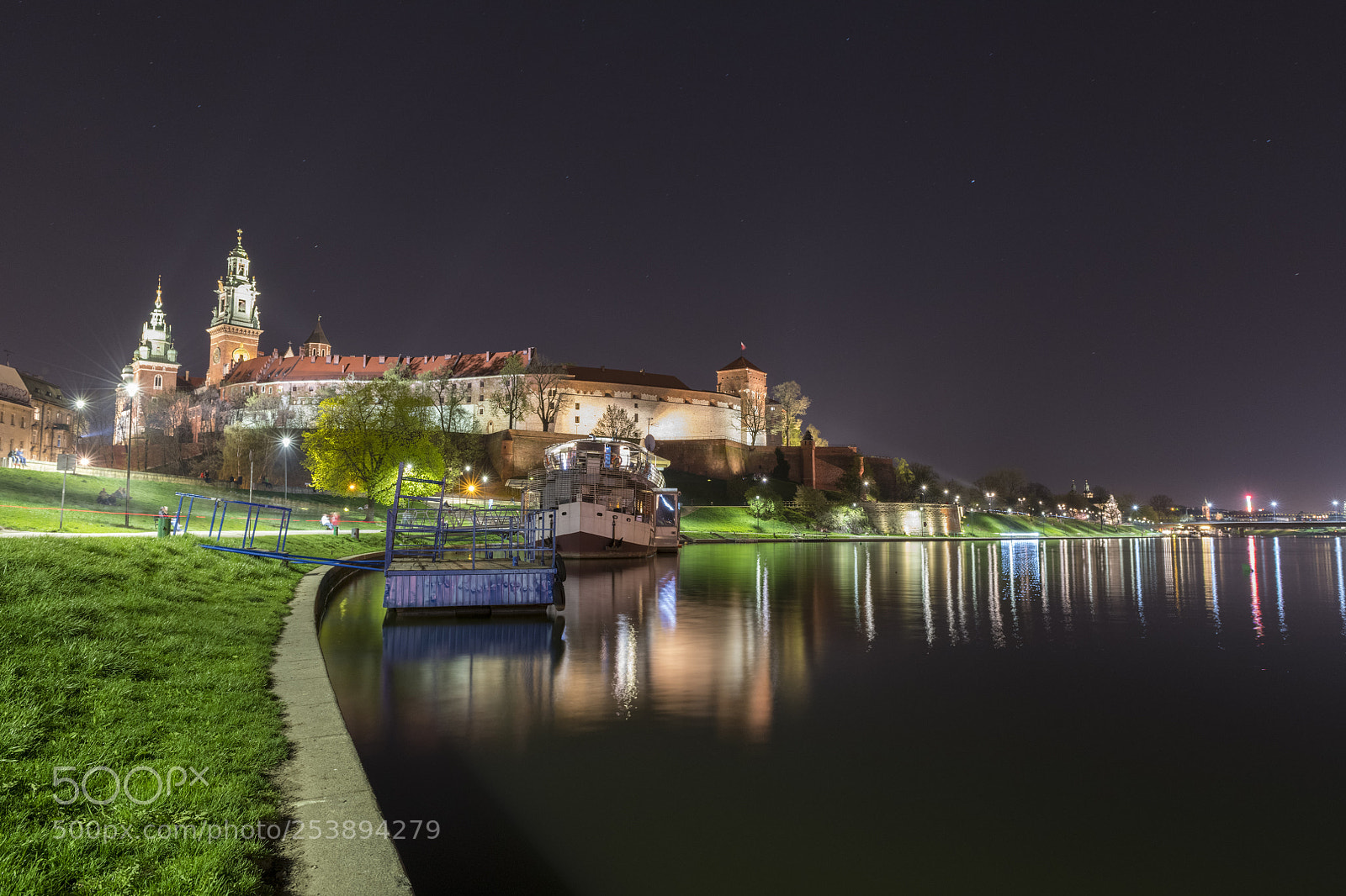 Nikon D850 sample photo. Wawel at the river photography