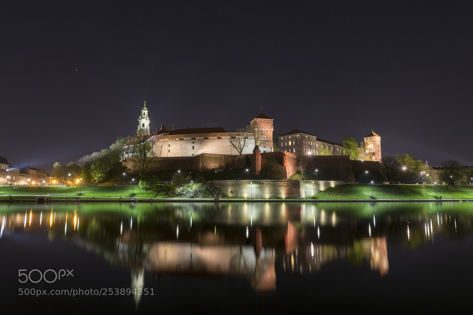 Nikon D850 sample photo. Wawel in the river photography