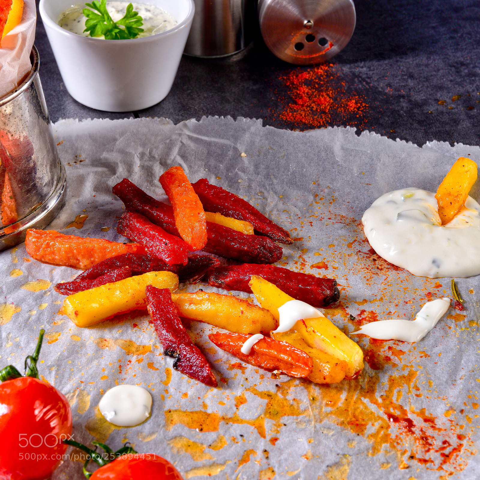 Nikon D810 sample photo. Vegetable french fries with photography