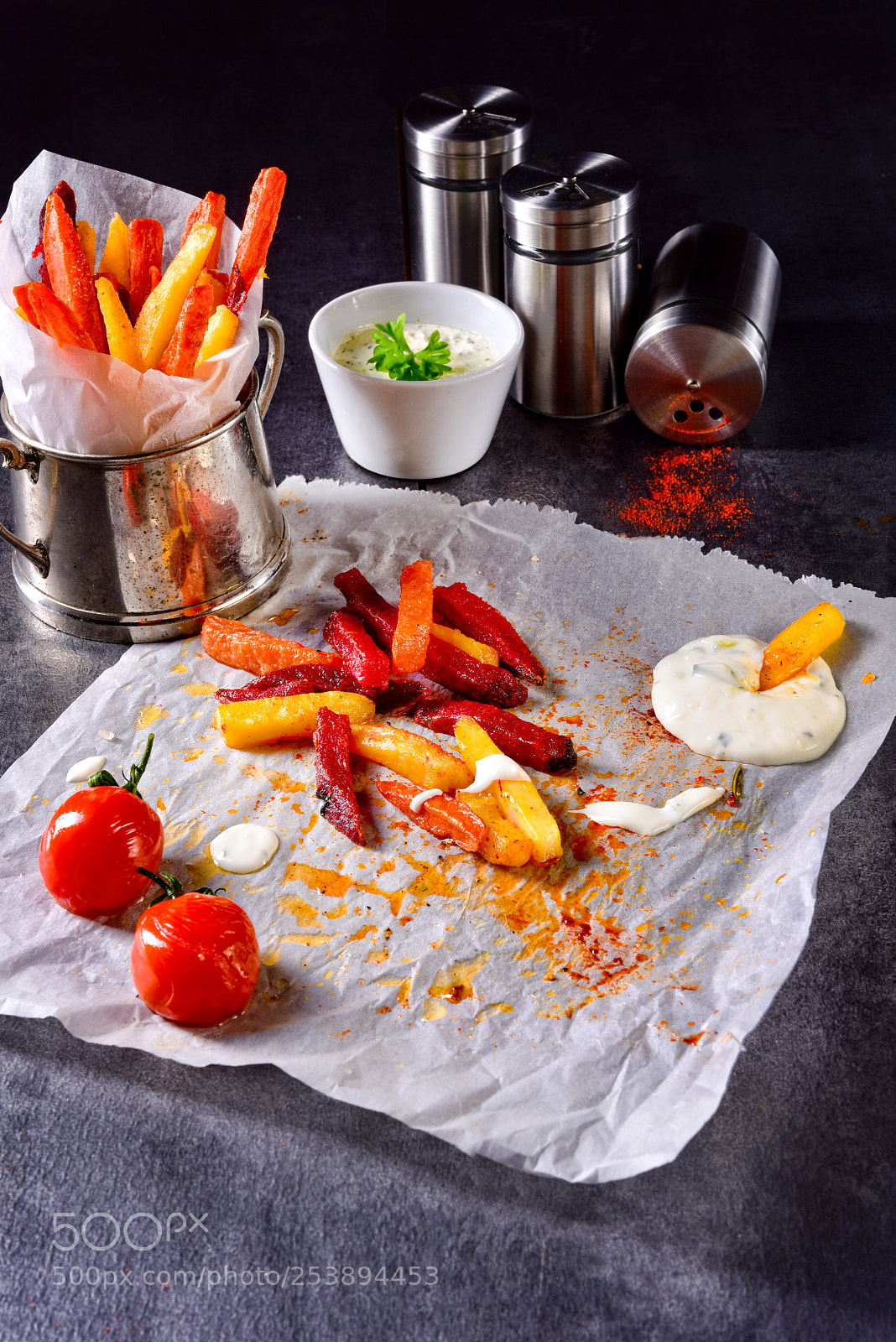 Nikon D810 sample photo. Vegetable french fries with photography