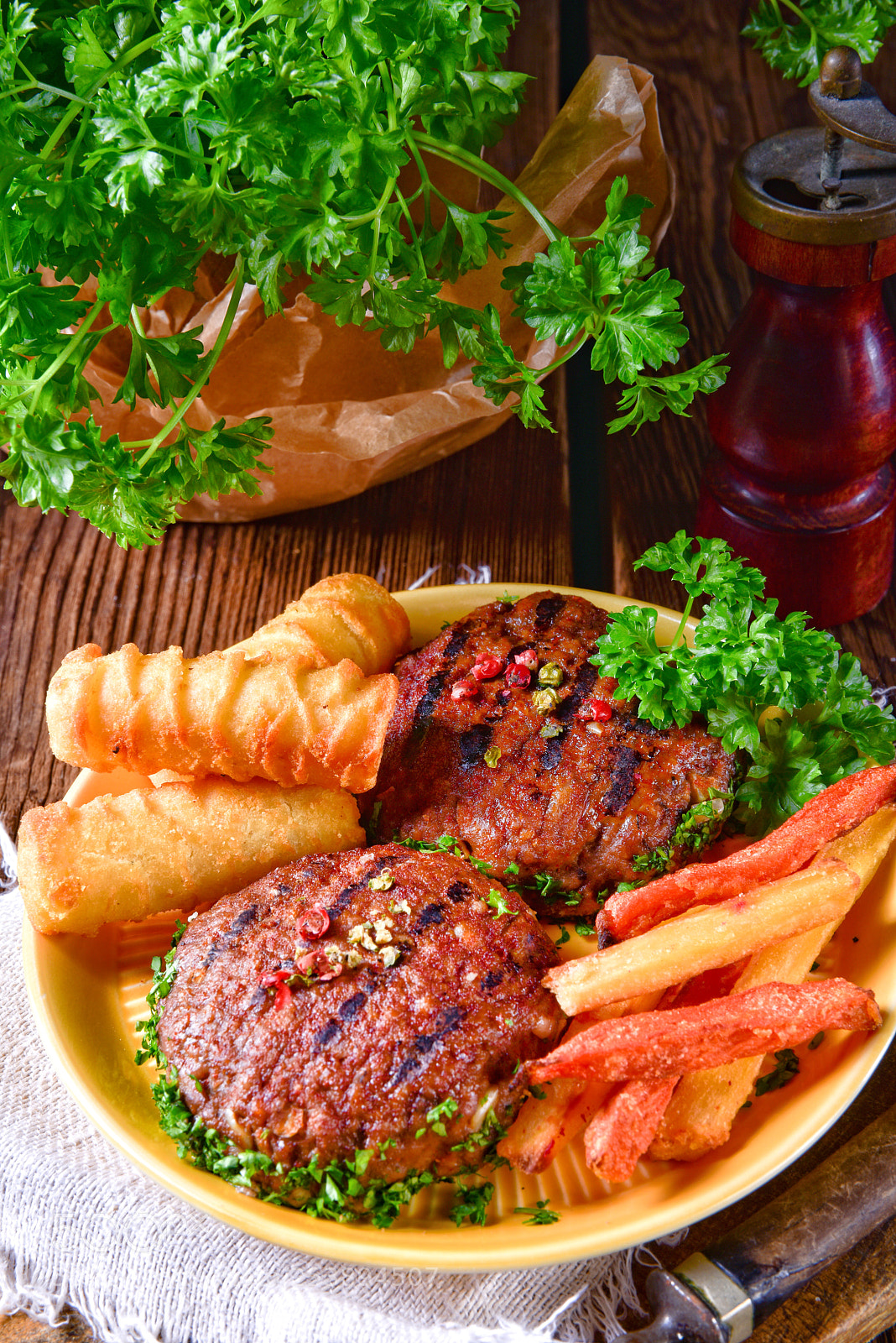Nikon D810 sample photo. Grilled bullets with croquettes photography