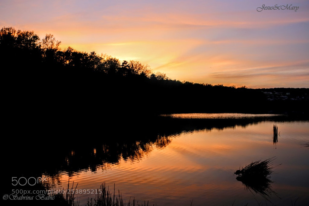 Canon EOS 70D sample photo. April sunset at the photography
