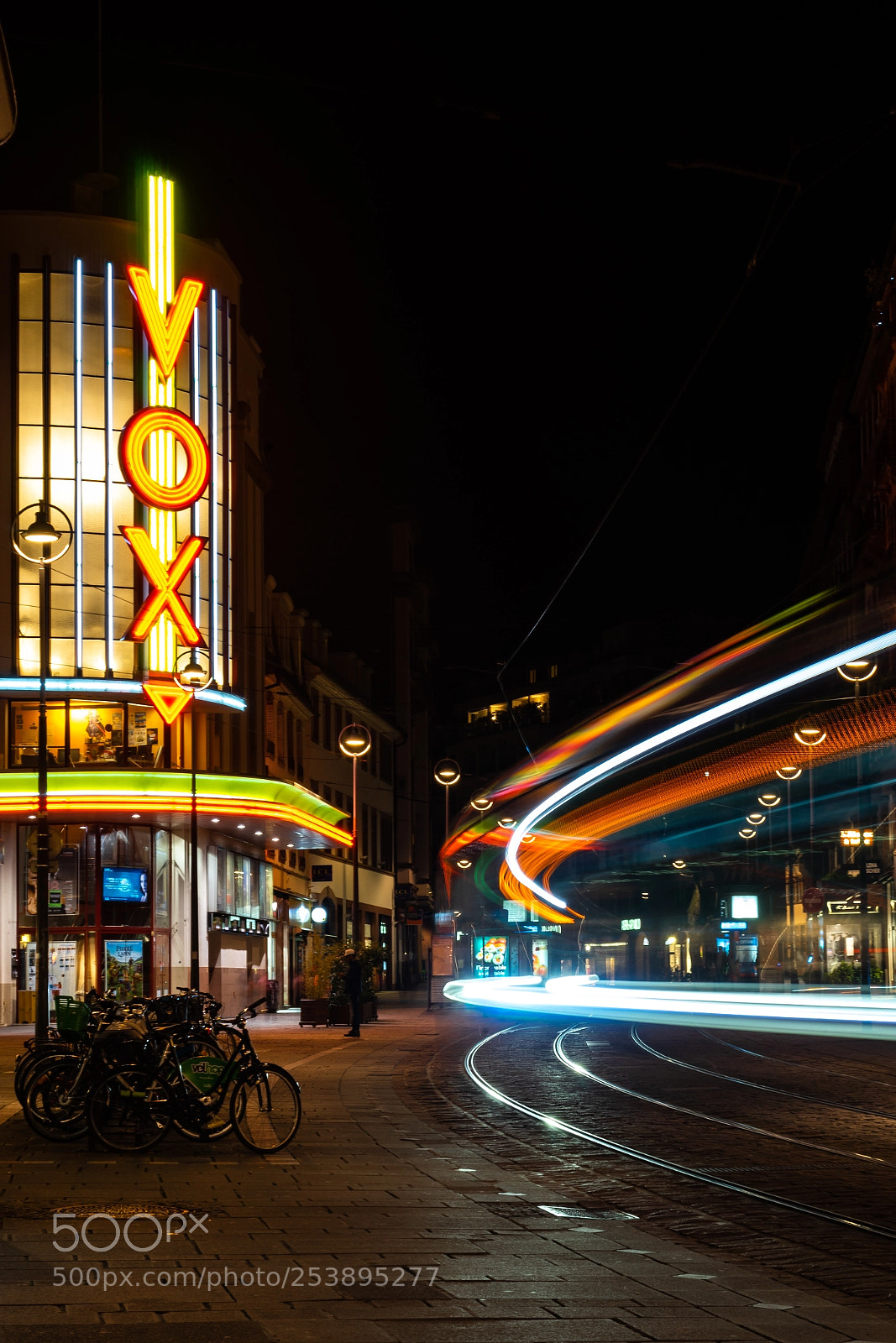Sony a7 sample photo. Strasbourg at night photography