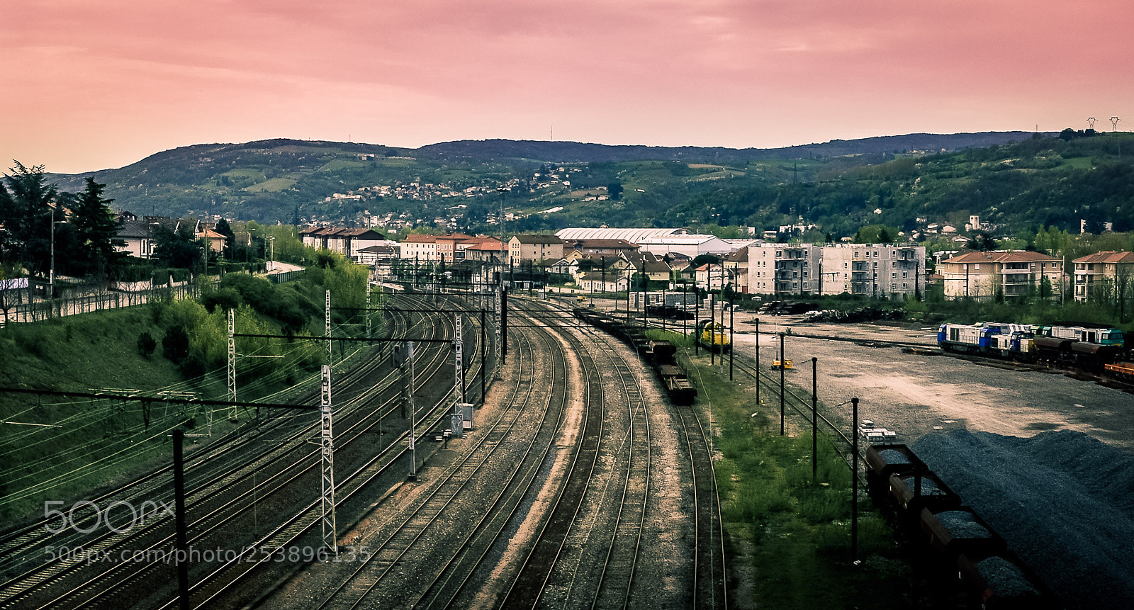 Nikon D610 sample photo. A lot of railway photography