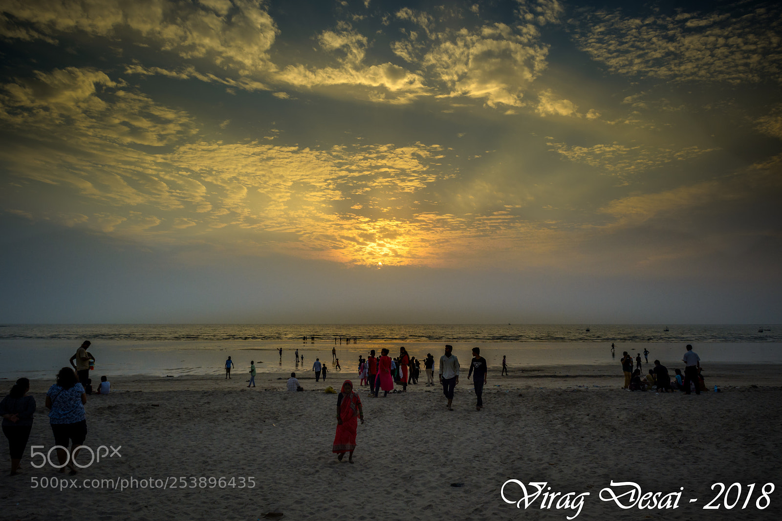 Nikon D5200 sample photo. Golden sunset at shirgaon photography