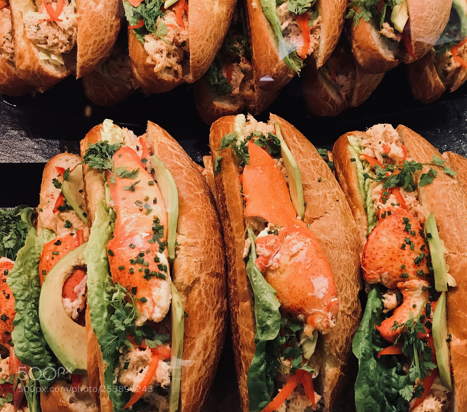 Apple iPhone 7 sample photo. Lobster club sandwich photography