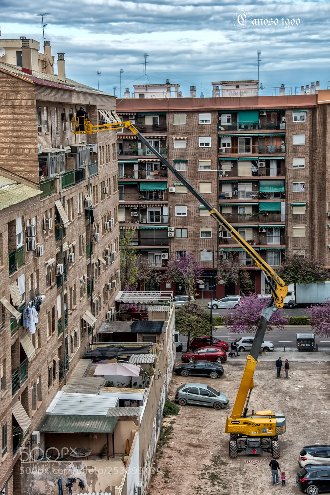 Nikon D810 sample photo. Trabajando en altura photography