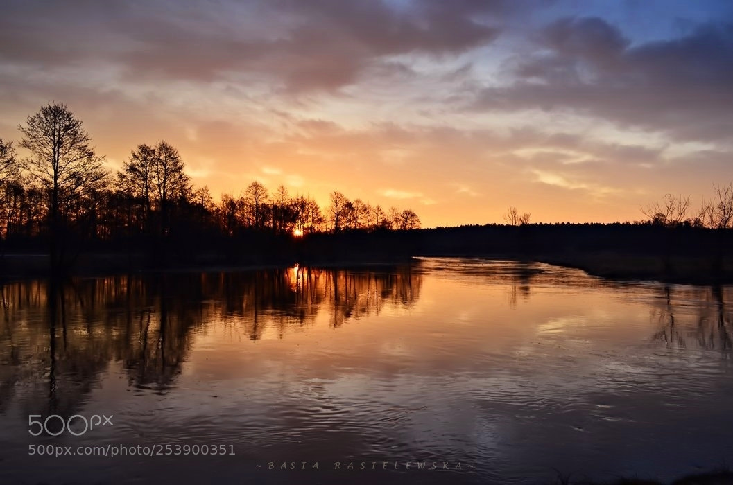 Nikon D5100 sample photo. Sunrise on the river... photography