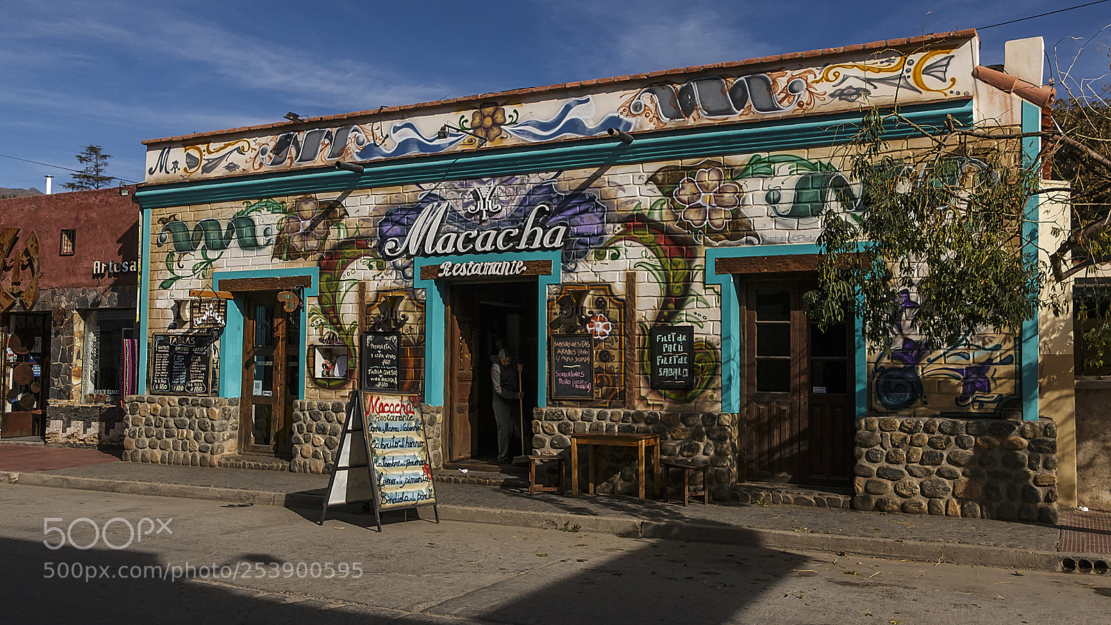 Canon EOS 70D sample photo. Fachada restaurante regional photography