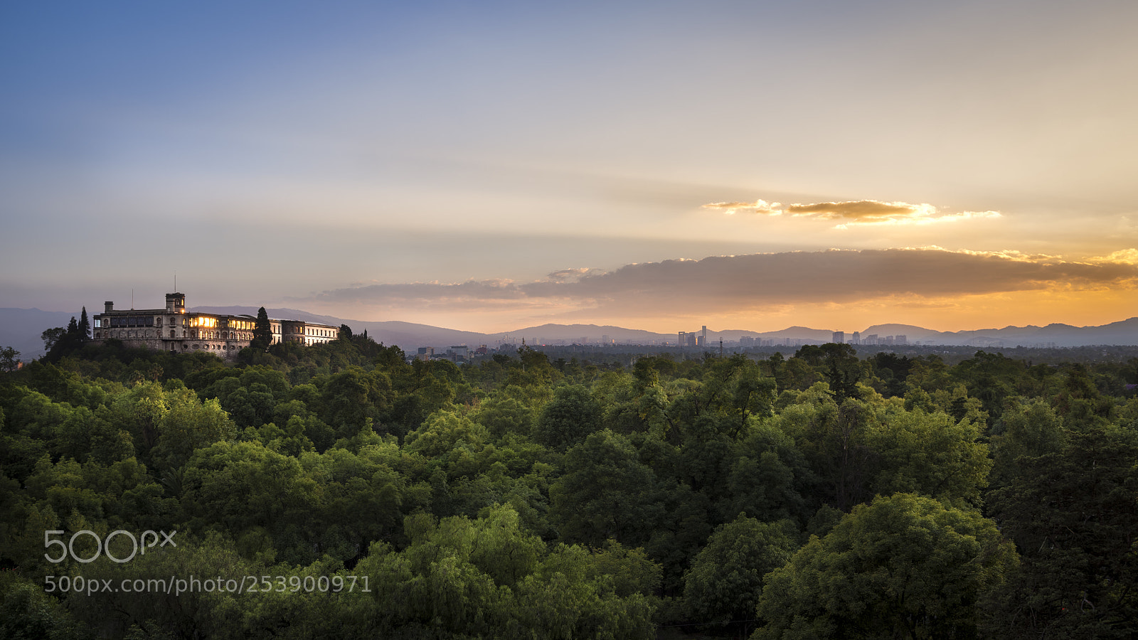 Fujifilm GFX 50S sample photo. Chapultepec castle photography