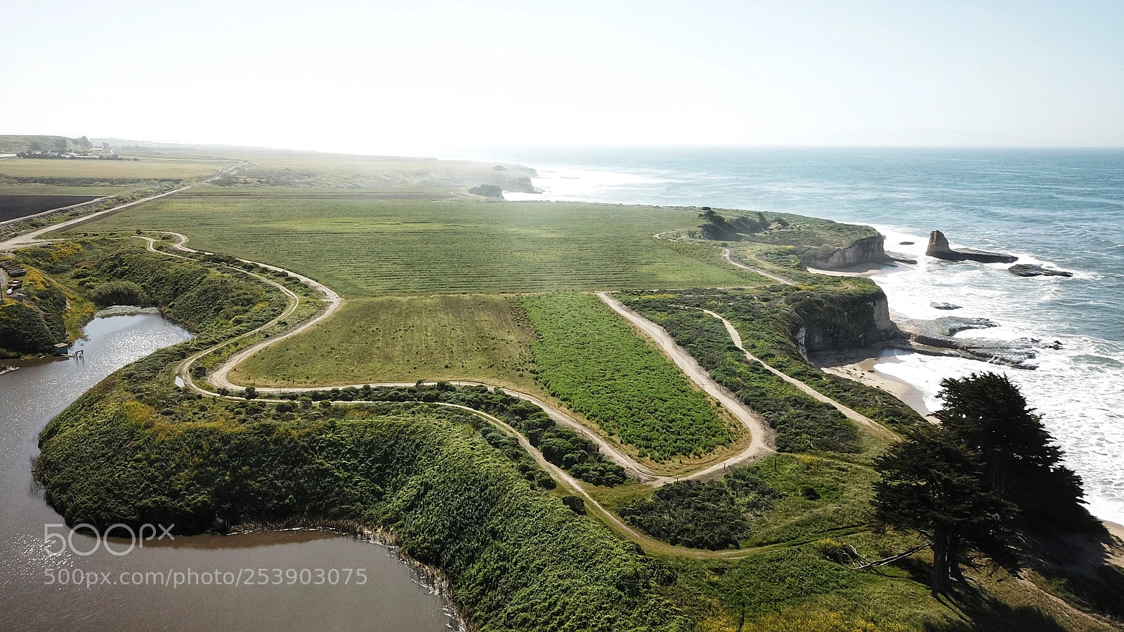 DJI FC220 sample photo. Northern cali coast photography