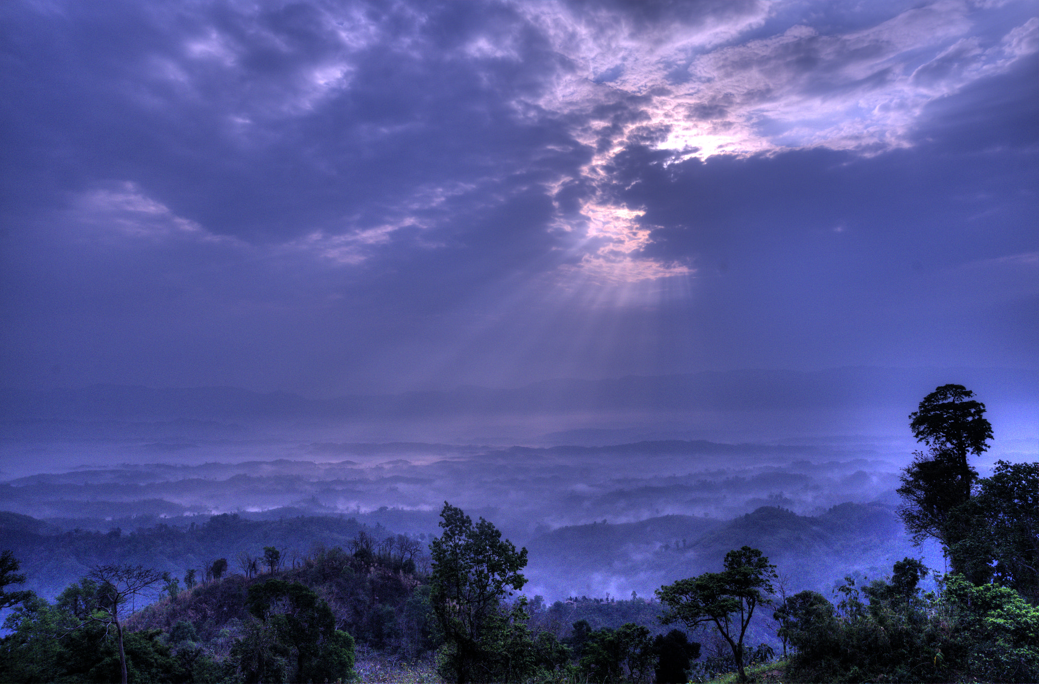 Nikon D5100 sample photo. Dreams of clouds and mists photography