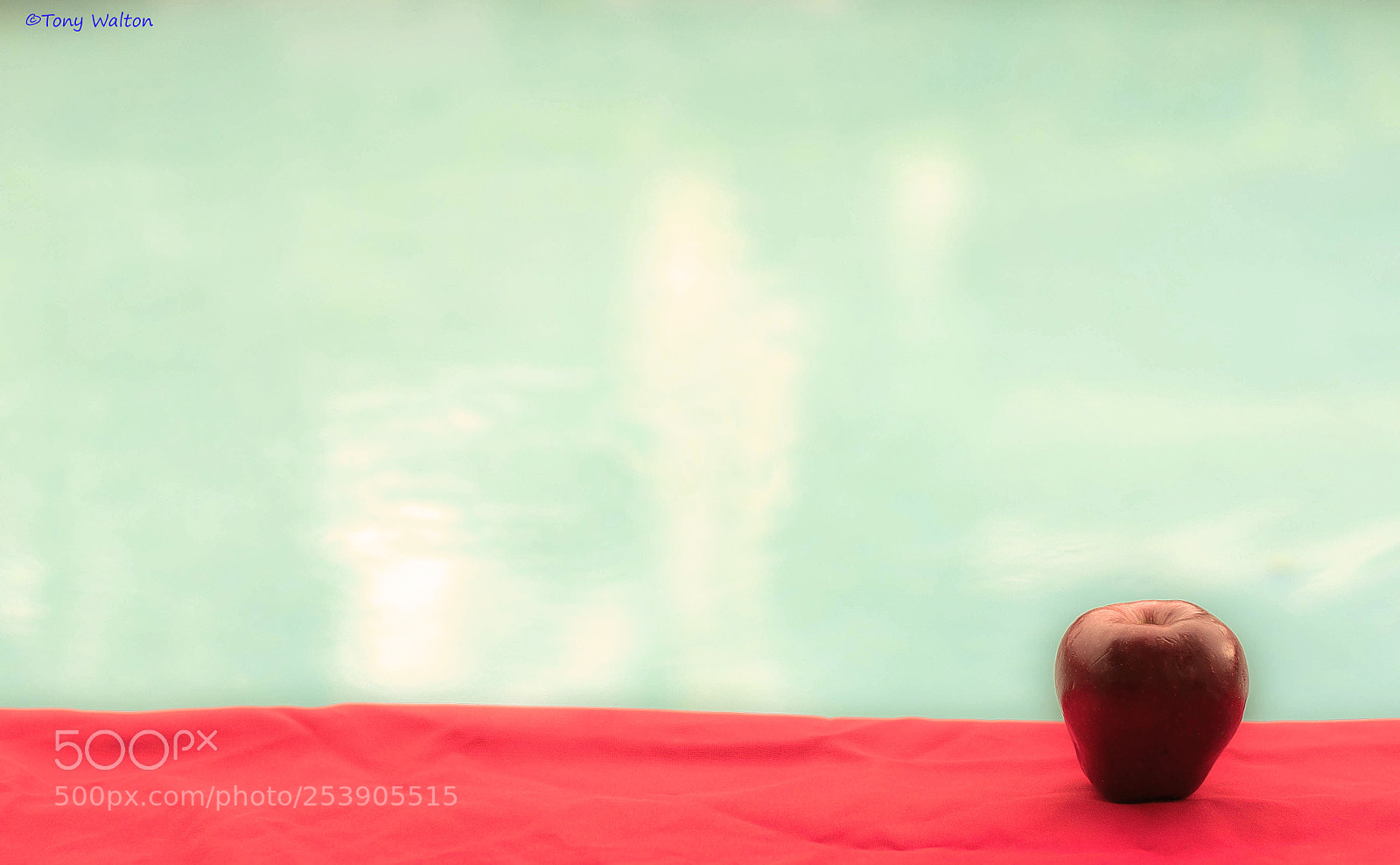 Nikon D7200 sample photo. Apple minimal by pool photography