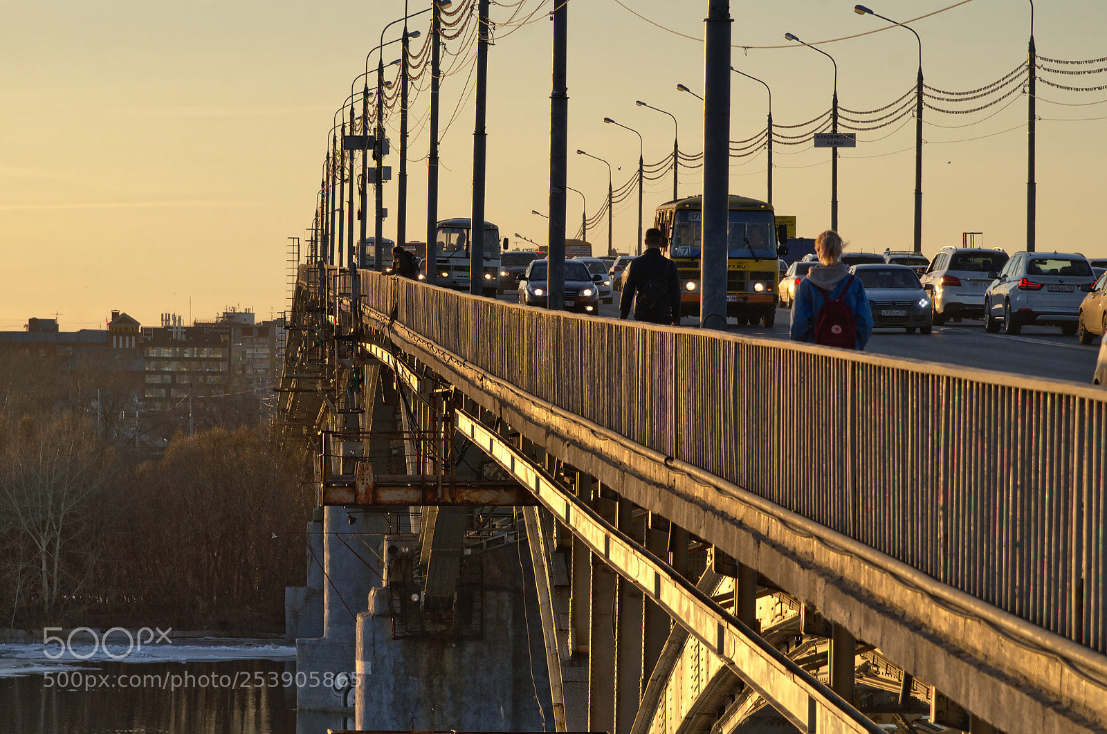 Nikon D7000 sample photo. Bridge in gold photography