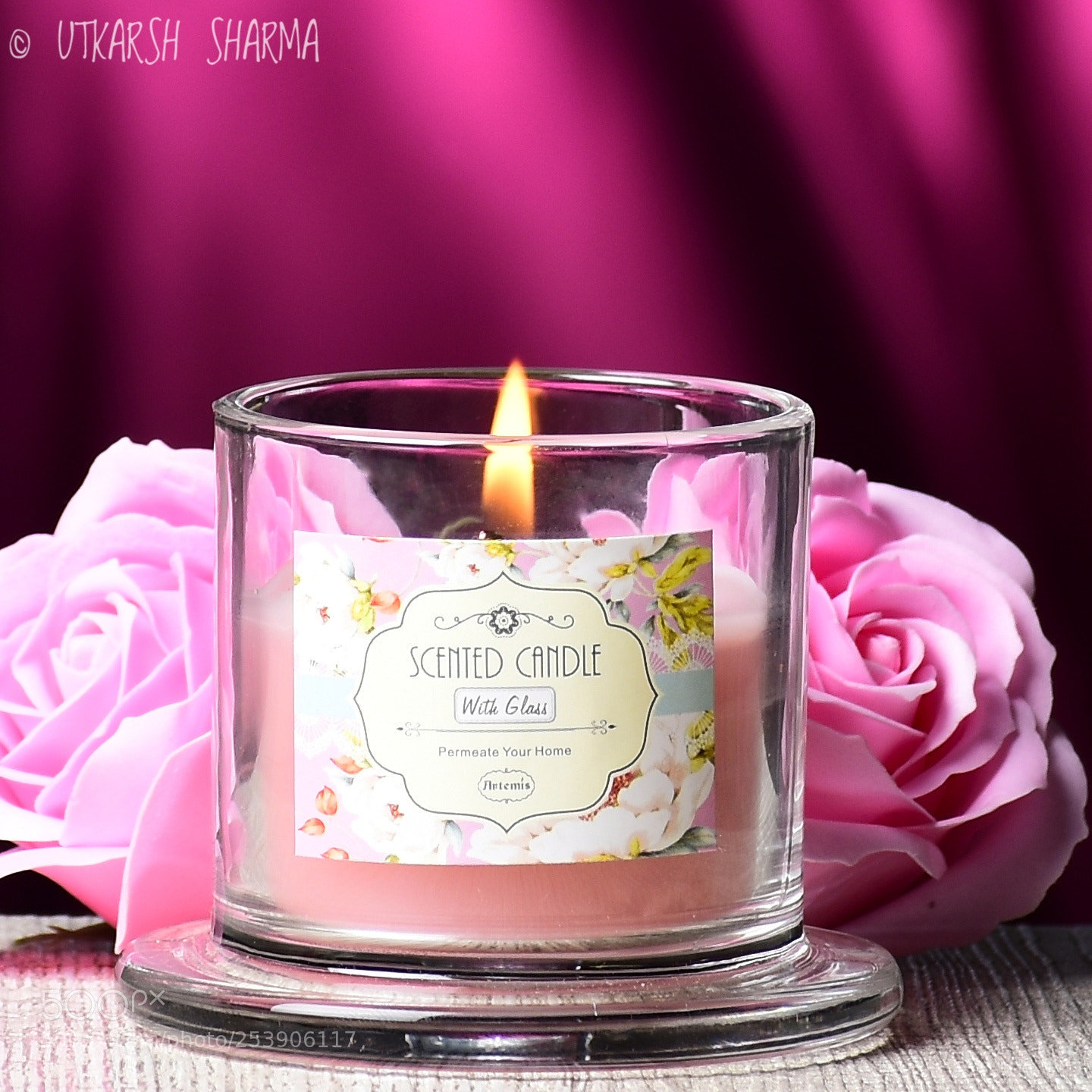 Nikon D5500 sample photo. Candle photography