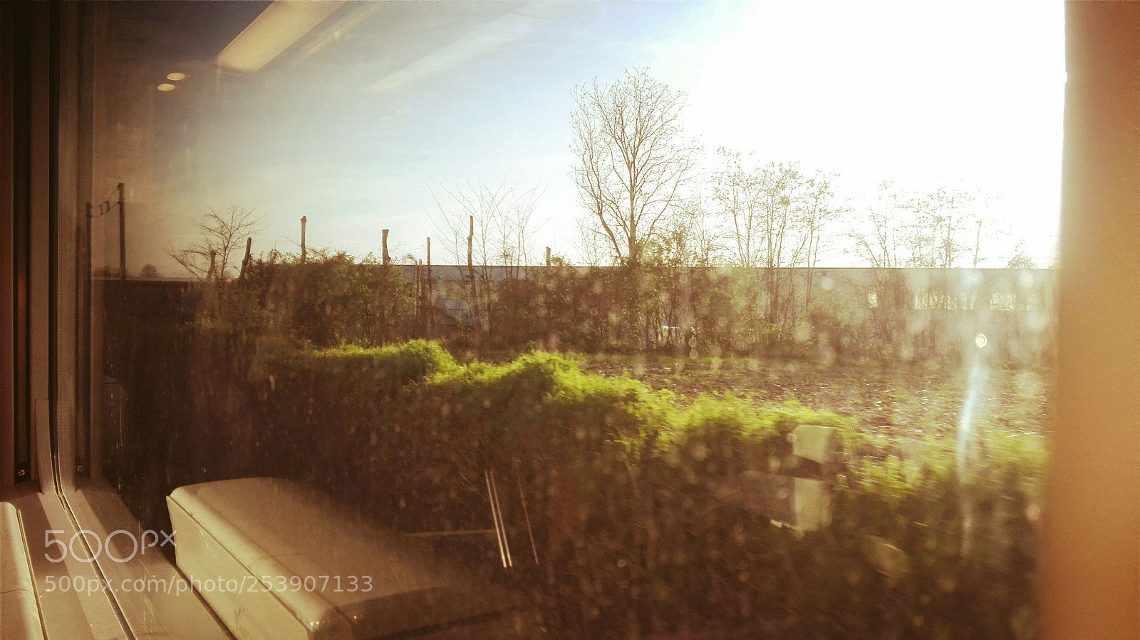 HUAWEI P8 Lite sample photo. Train photography
