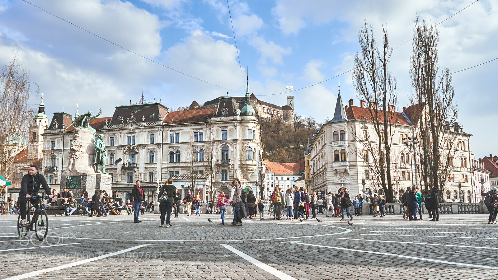 Sony a6500 sample photo. Town square photography