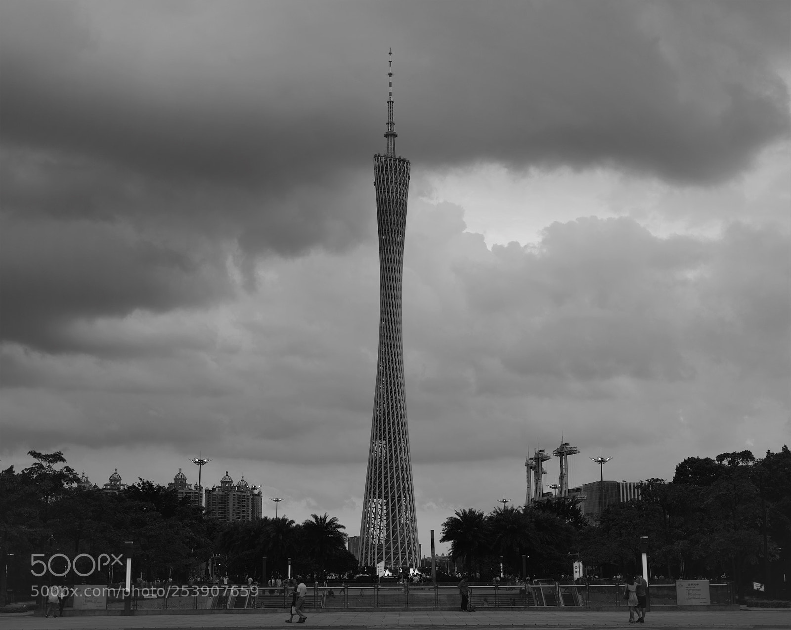 Fujifilm GFX 50S sample photo. Canton tower photography