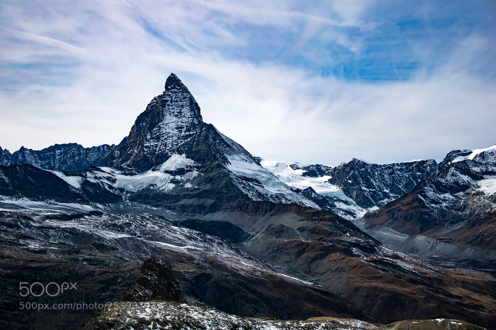 Nikon D5300 sample photo. Piercing matterhorn photography
