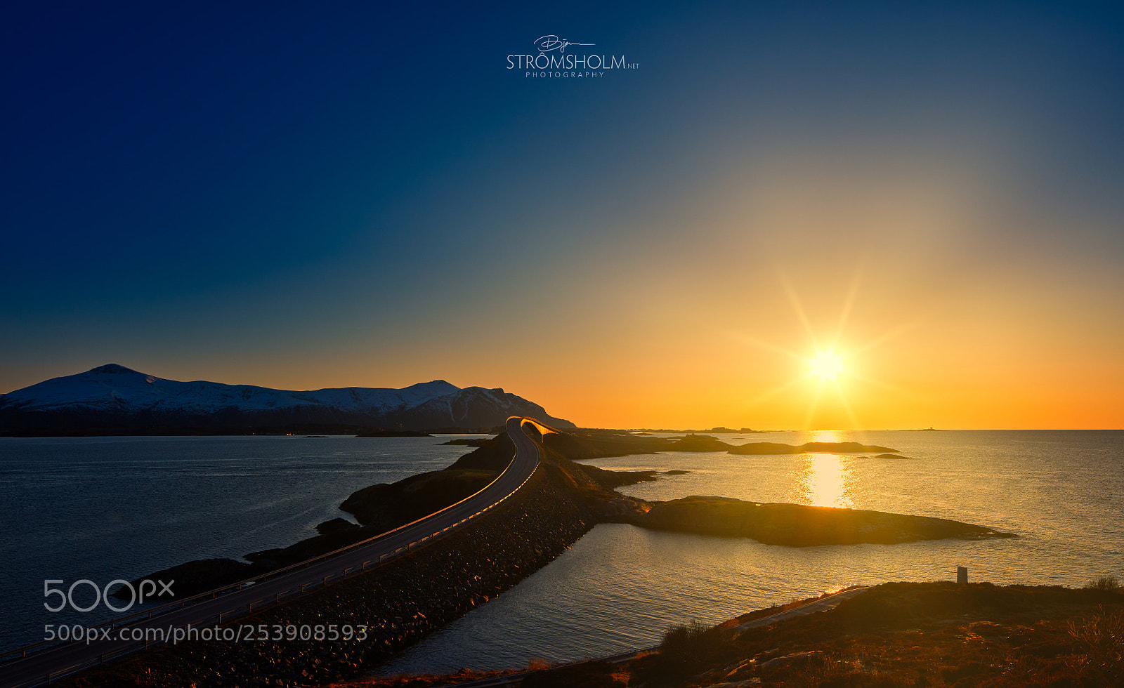 Canon EOS 5DS sample photo. Atlanterhavsveien sunset photography