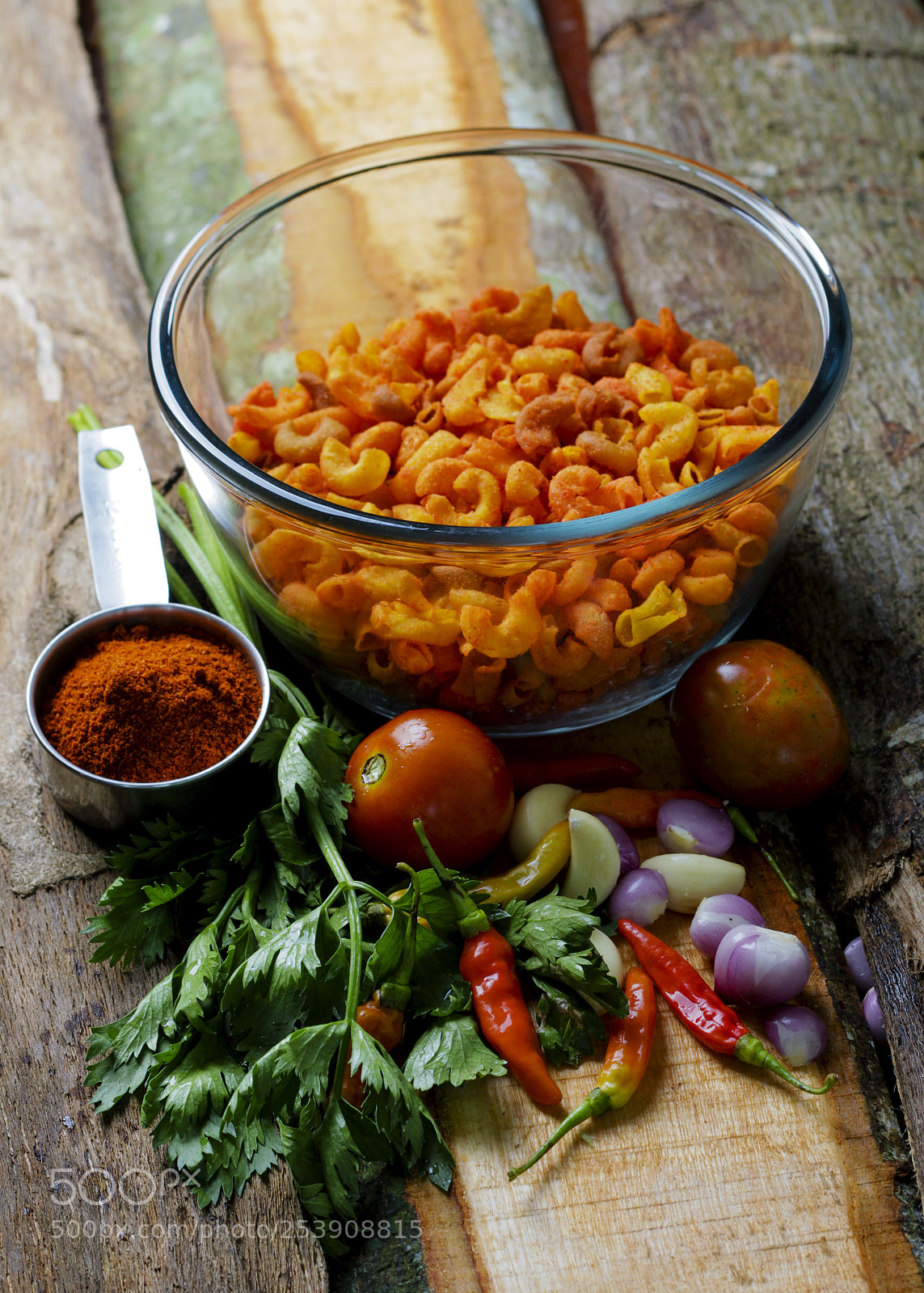 Canon EOS 7D sample photo. Spicy crunch macaroni with photography