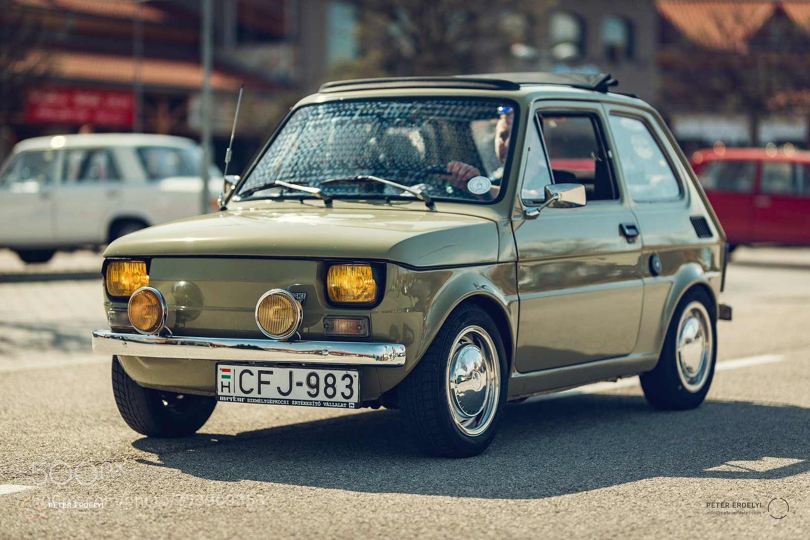 Nikon D610 sample photo. Polski fiat 126p photography