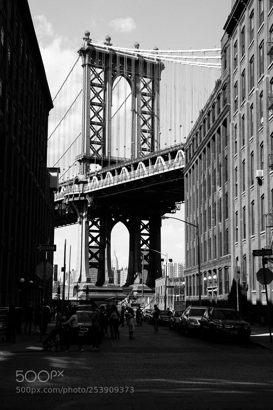 Canon EOS 7D sample photo. Manhatten bridge photography