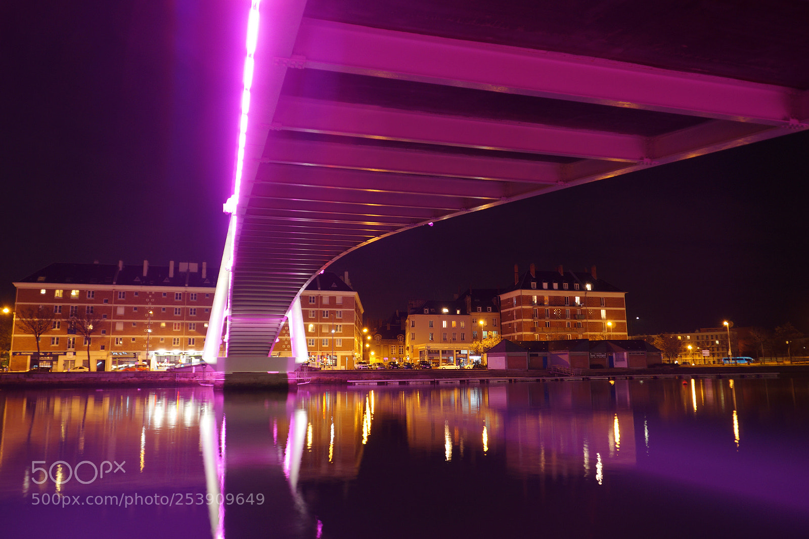 Sony SLT-A58 sample photo. Pink bridge  photography
