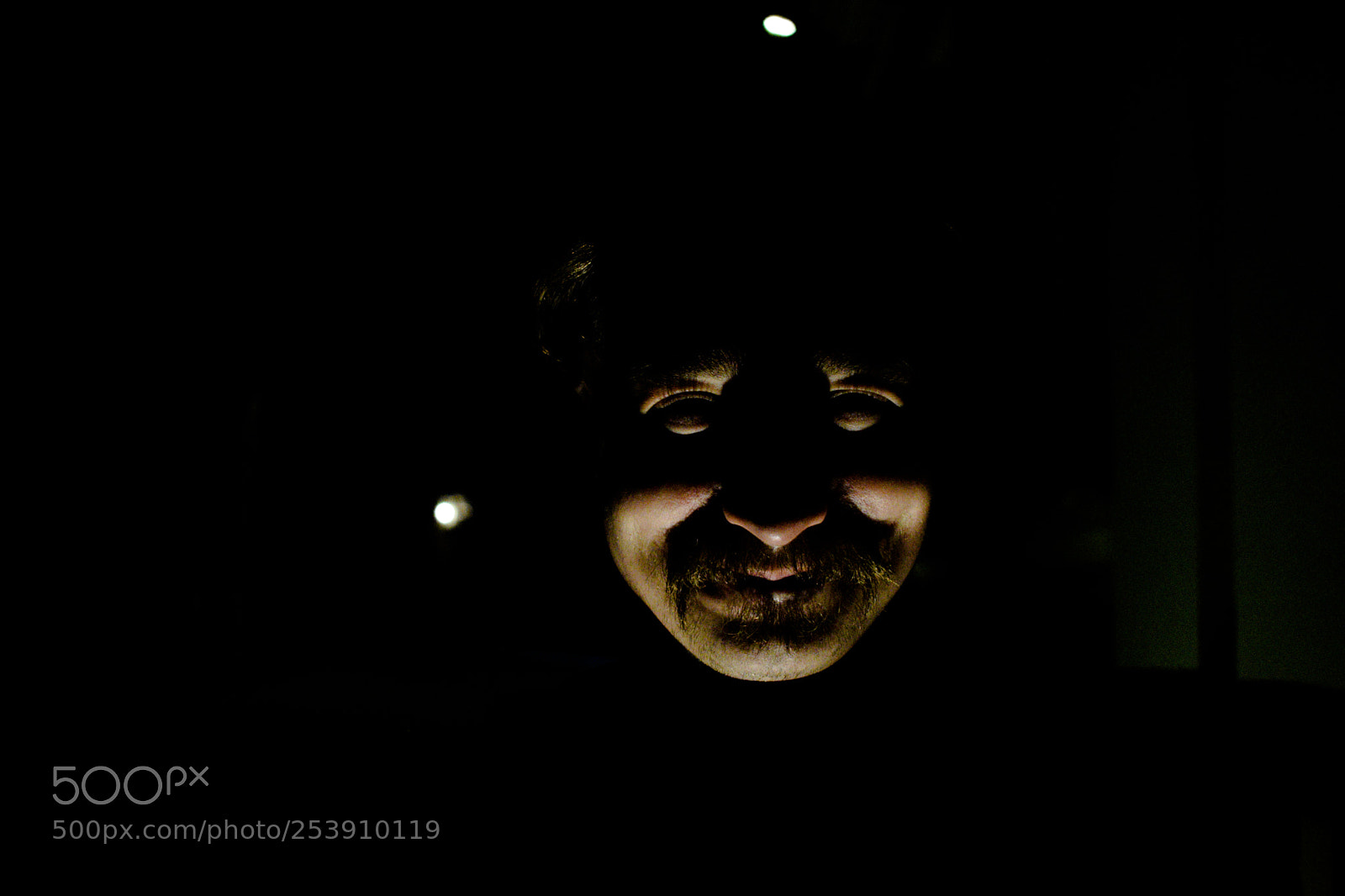Nikon D5300 sample photo. Dark face photography
