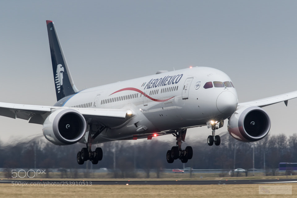 Canon EOS 7D Mark II sample photo. Aeromexico photography
