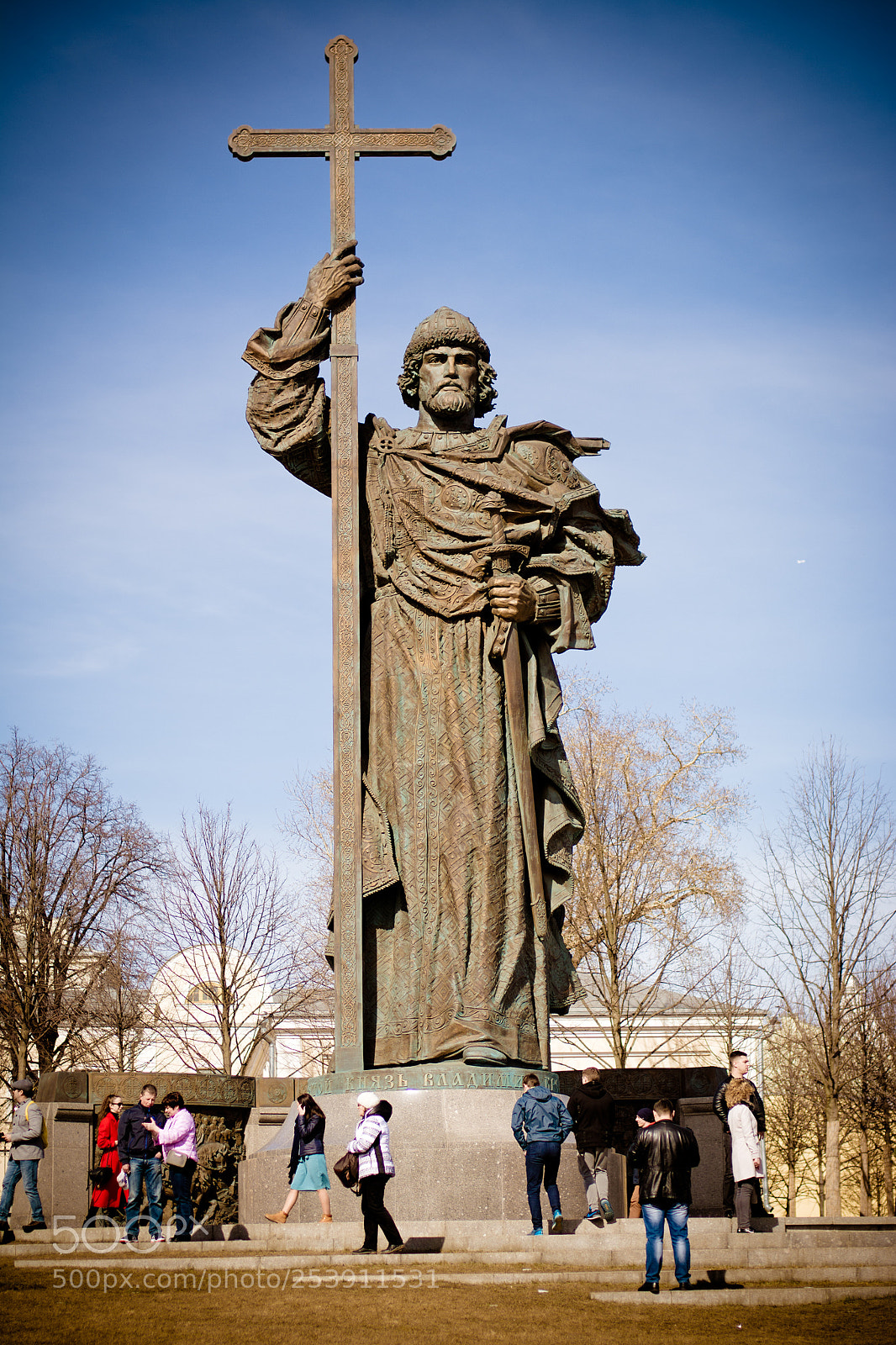 Nikon D7100 sample photo. Knyaz vladimir monument, moscow photography
