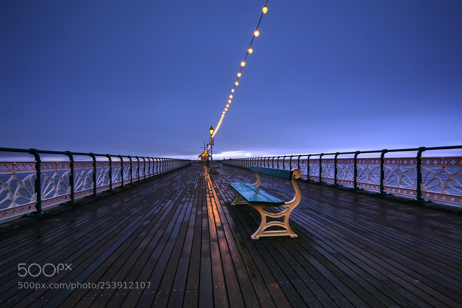 Nikon D7100 sample photo. Penarth pier photography