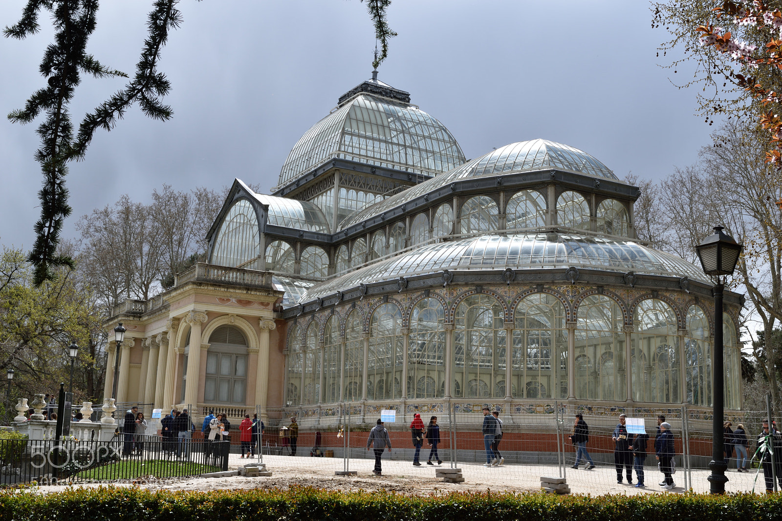 Nikon D5500 sample photo. Palacio de cristal madrid photography