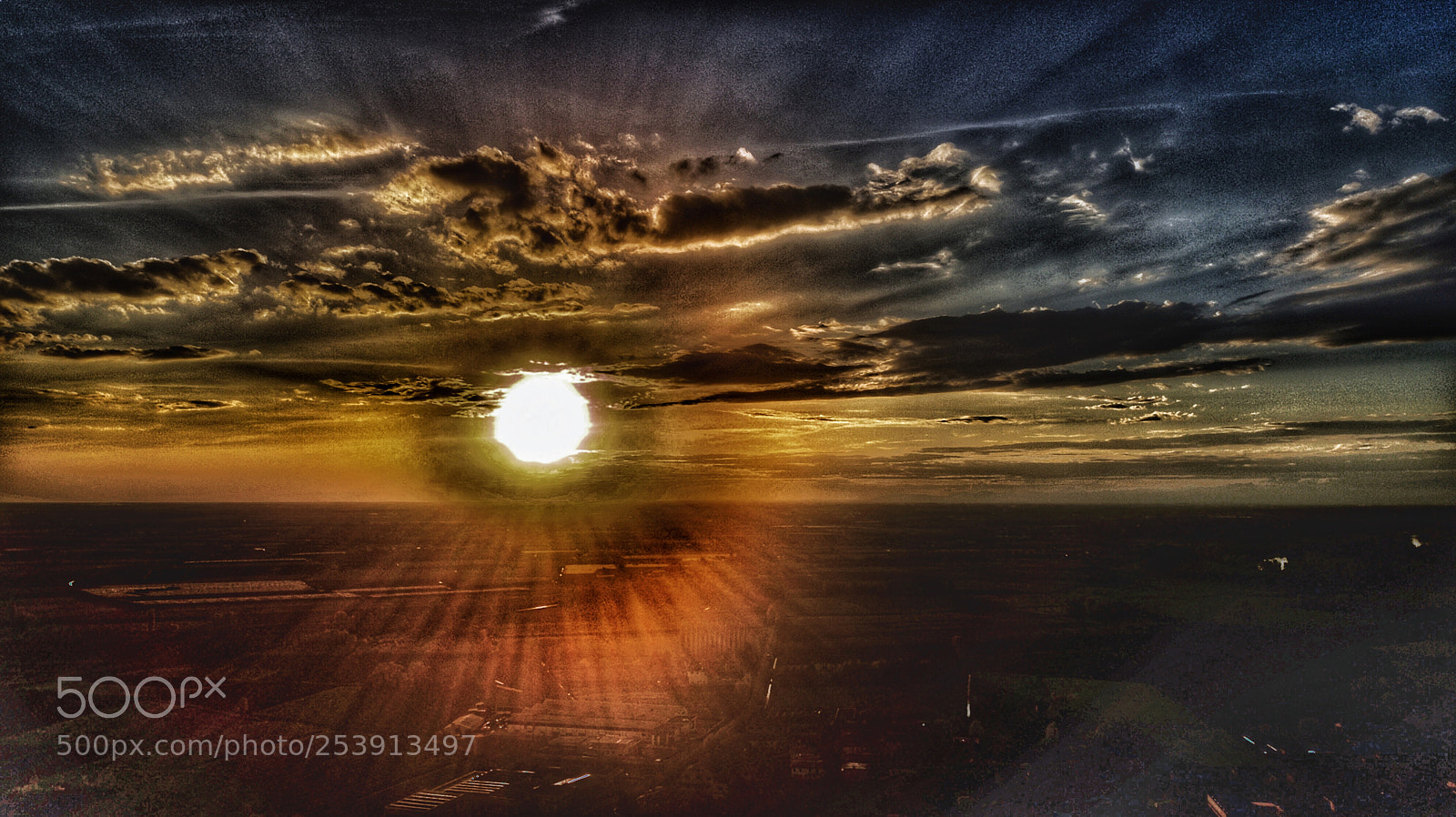 DJI FC220 sample photo. Occhio al tramonto photography