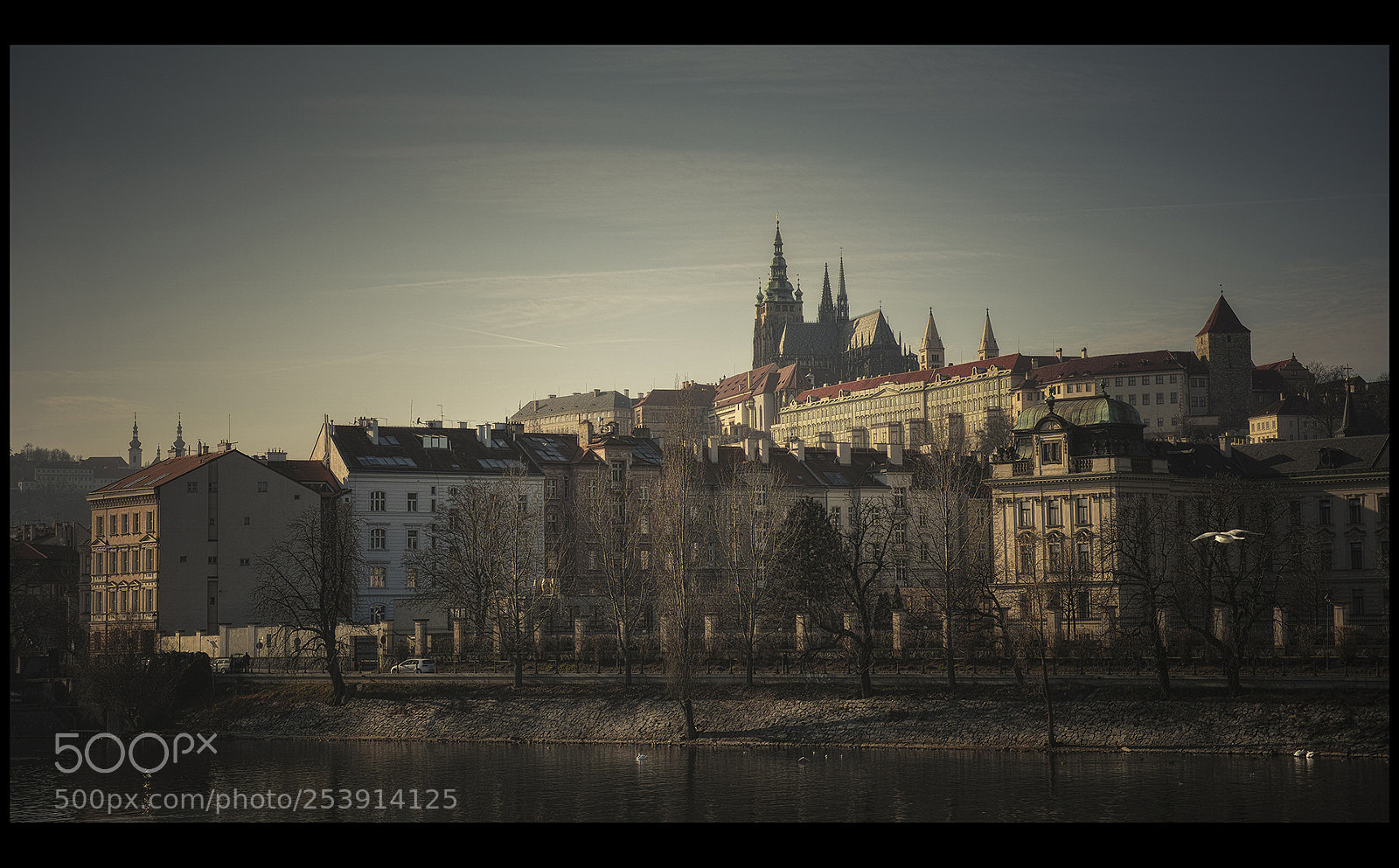 Sigma DP3 Merrill sample photo. Prague castle photography