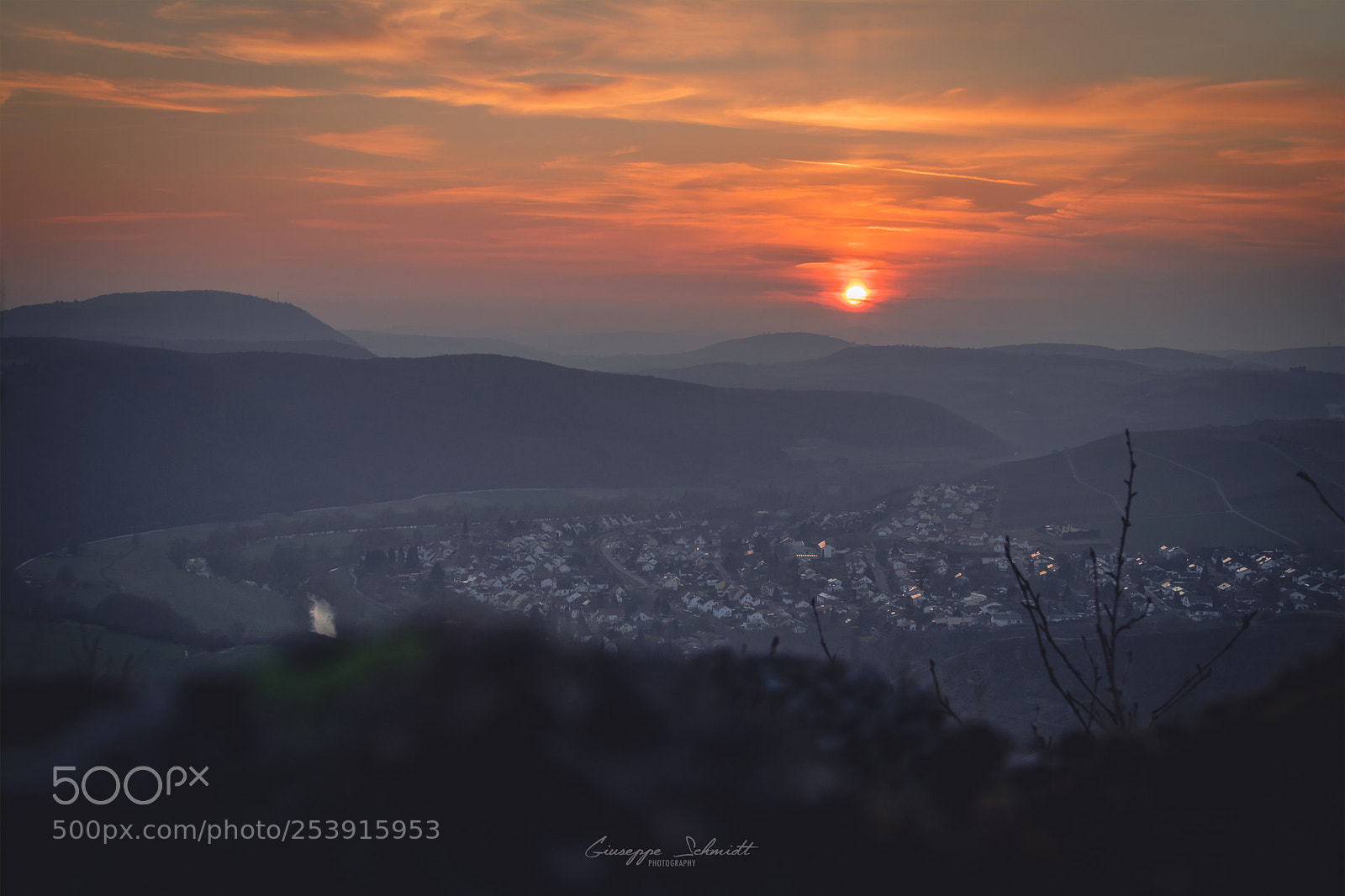 Canon EOS 80D sample photo. Rotenfels sunset photography