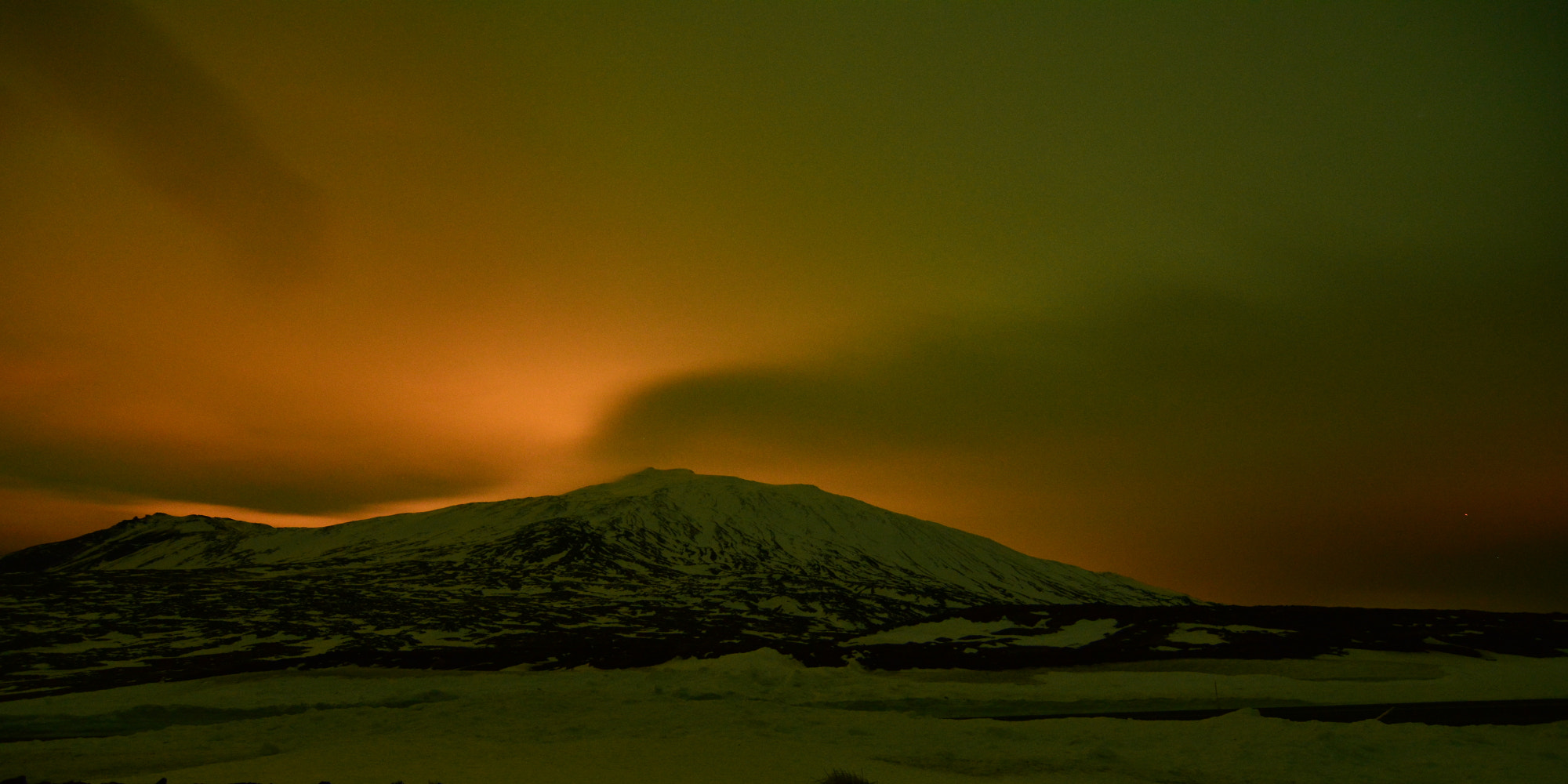 Nikon D7100 sample photo. Snaefellsjökull photography