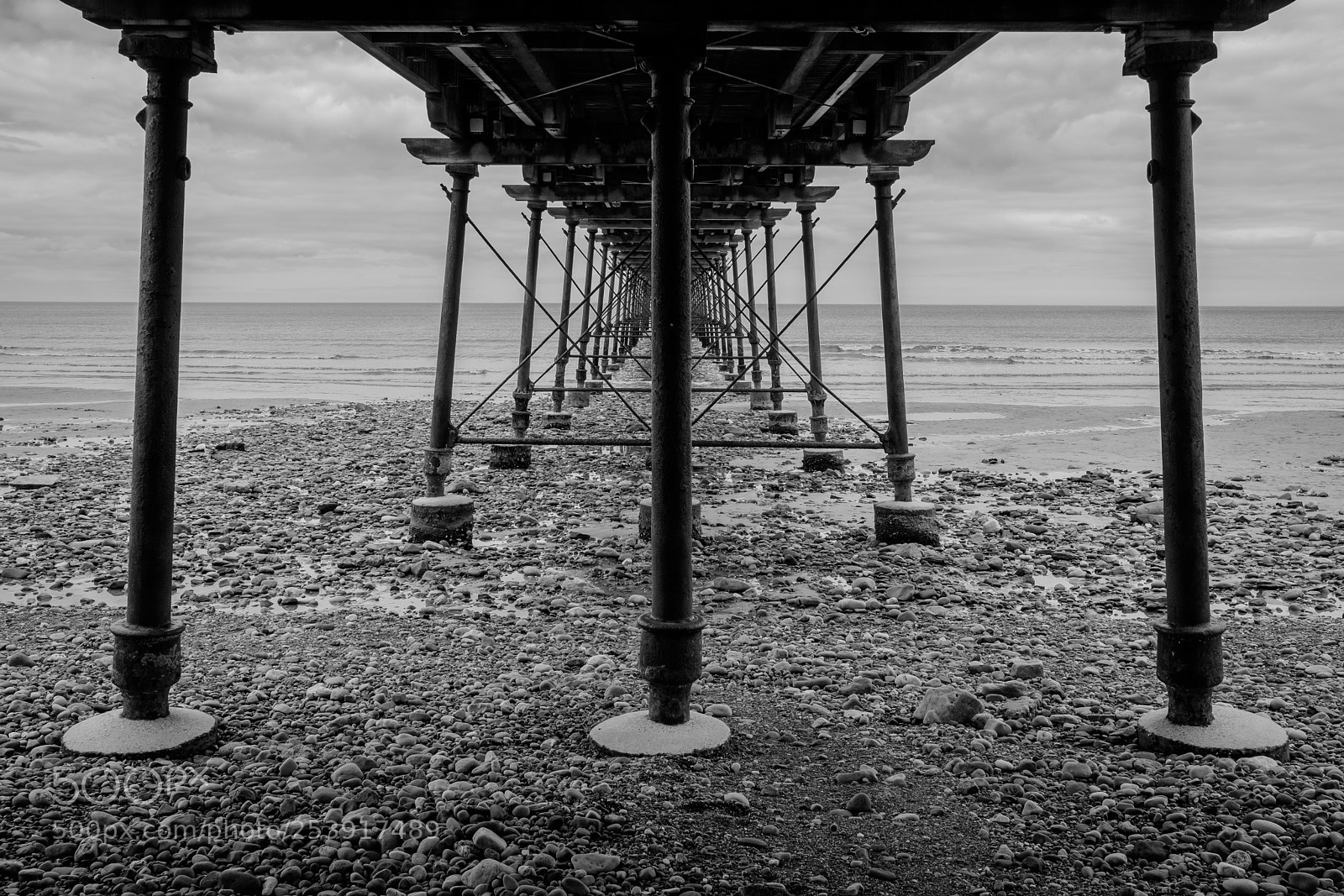 Fujifilm X-T2 sample photo. Under a pier. photography